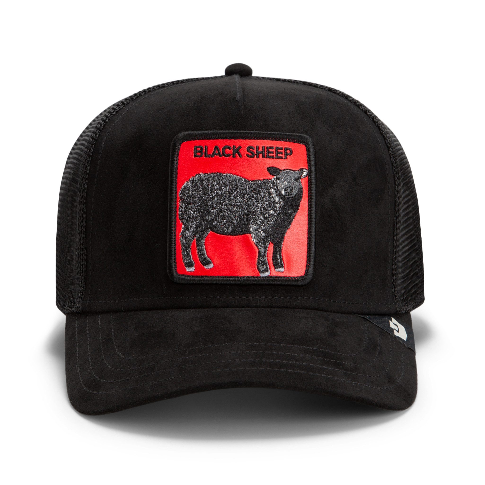 GOORIN Bros. Trucker Cap Goorin Bros. OG Trucker Cap Core Mesh Pecora Nera Rossa Void (Basecap, Basecap, Meshcap, Trucker Kappe)