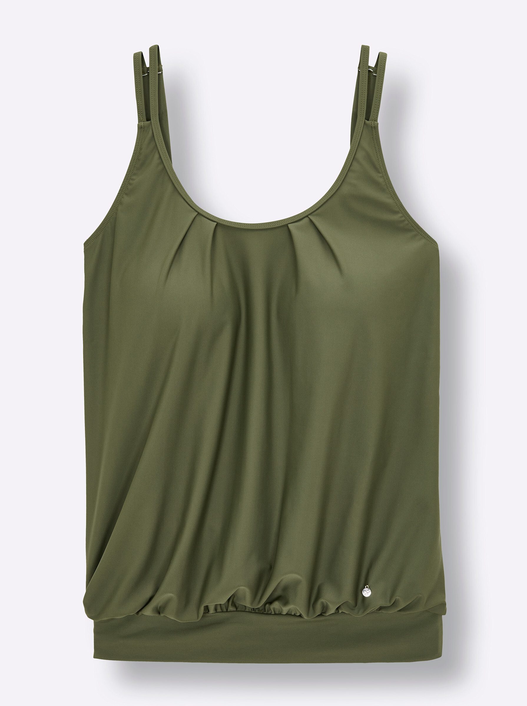 Sheego Tankini-Top Tankini-Oberteil Ärmellos