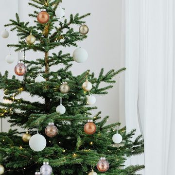 KAHOO Weihnachtsbaumkugel 30 bis 103tlg. Weihnachtskugel, Ø6cm Christbaumschmuck