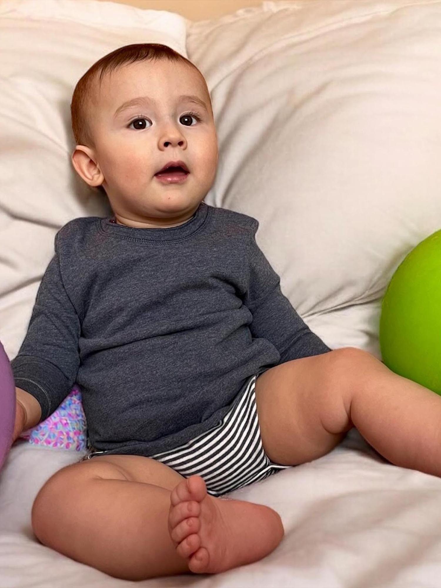 Shirtbody Baby Langarm-Bodyshirt aus Bio-Baumwolle