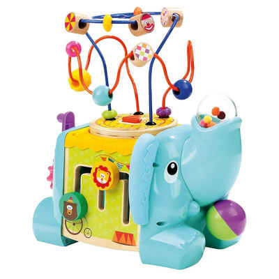 BINO Greifspielzeug Motorikwürfel Elefant
