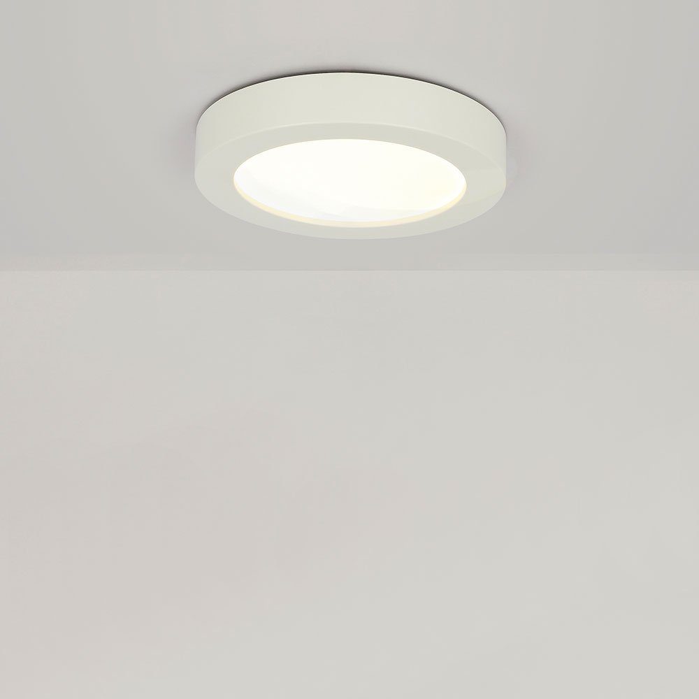 Wohn Panel verbaut, Panel, Warmweiß, Leuchte Flur LED fest Zimmer etc-shop Decken Aufbau LED-Leuchtmittel Schlaf Beleuchtung LED