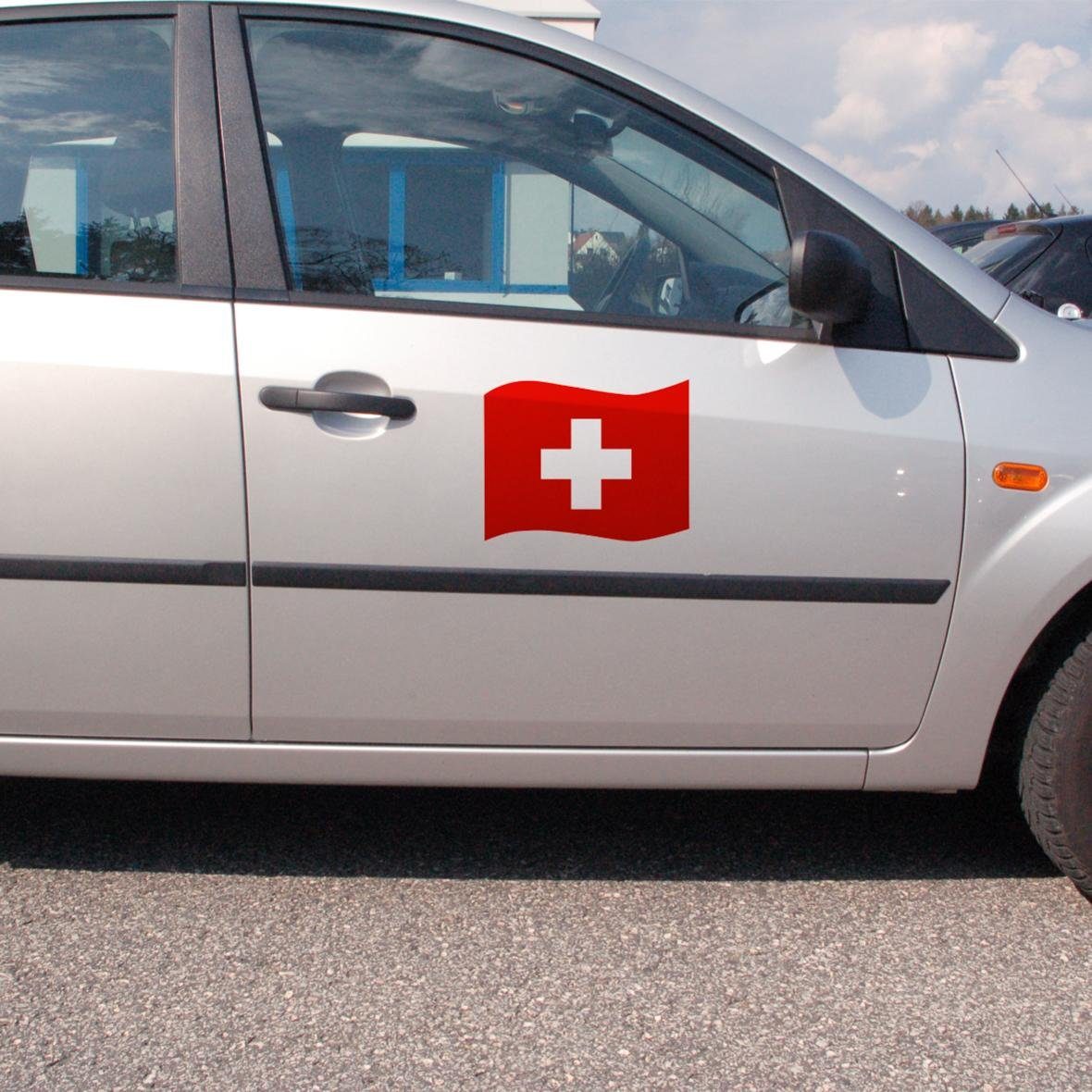 elasto Magnet Automagnet "Flagge" Deutschland-Farben