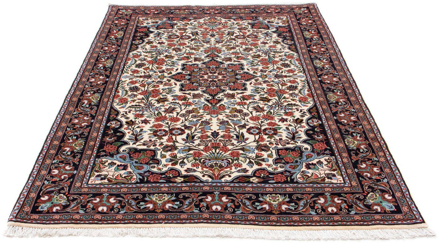 Wollteppich Bidjar Medaillon Beige 200 x 137 cm, morgenland, rechteckig, Höhe: 15 mm, Unikat mit Zertifikat