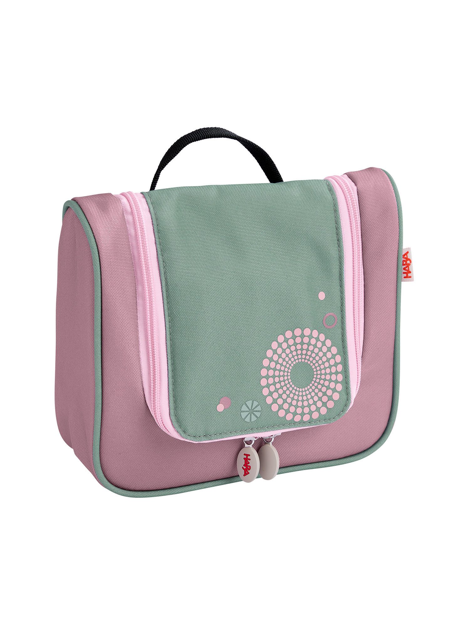 Haba Kinderkoffer Schranktrolley 4 Rollen, Trolleytasche und Kulturbeutel, Reisekoffer Kinder, Trolley Kinder, Kofferset Kids
