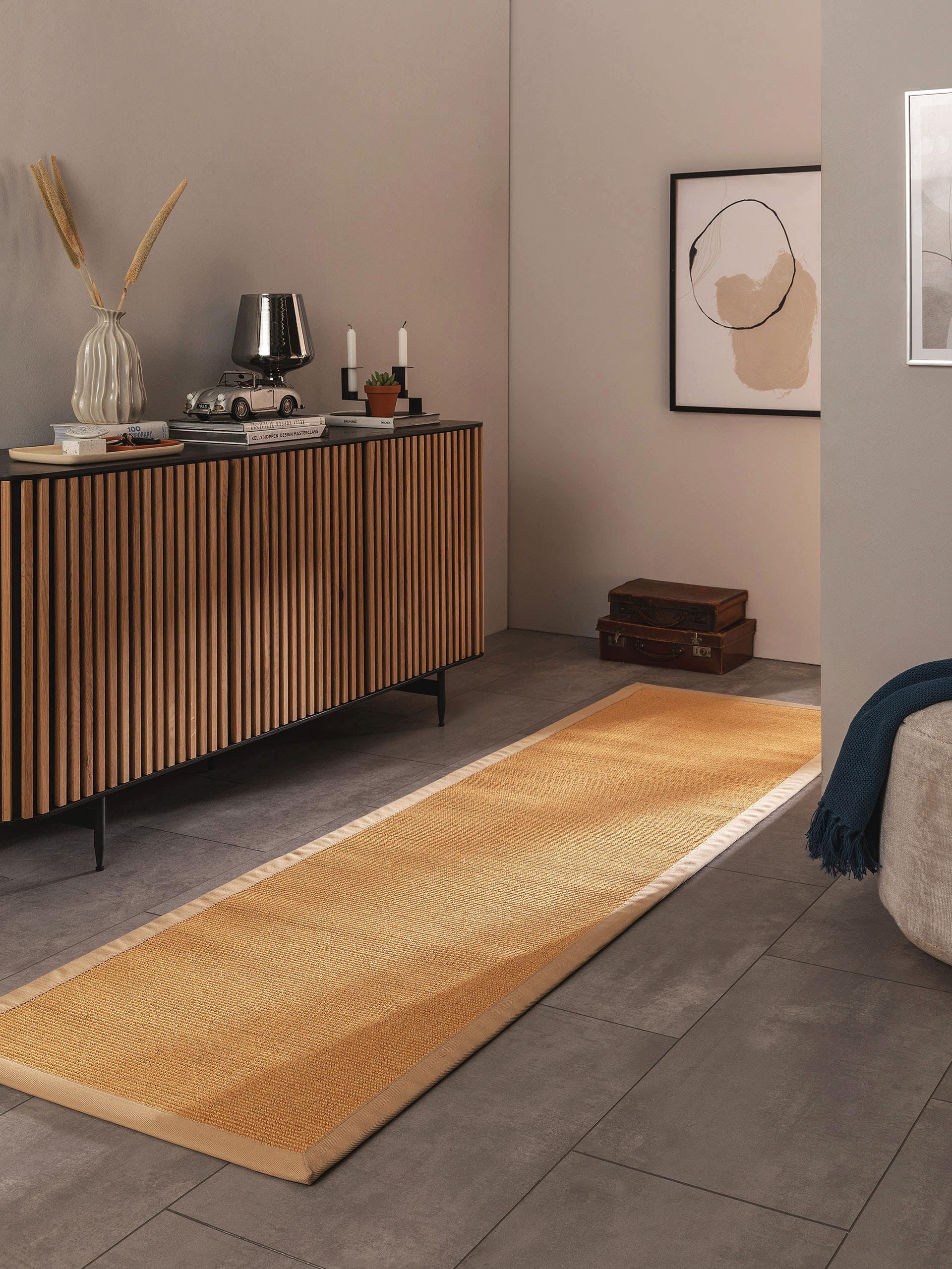 benuta Sisalteppich Sana, rechteckig, Höhe: 5 mm, 100% Sisal Naturfaser, Te günstig online kaufen