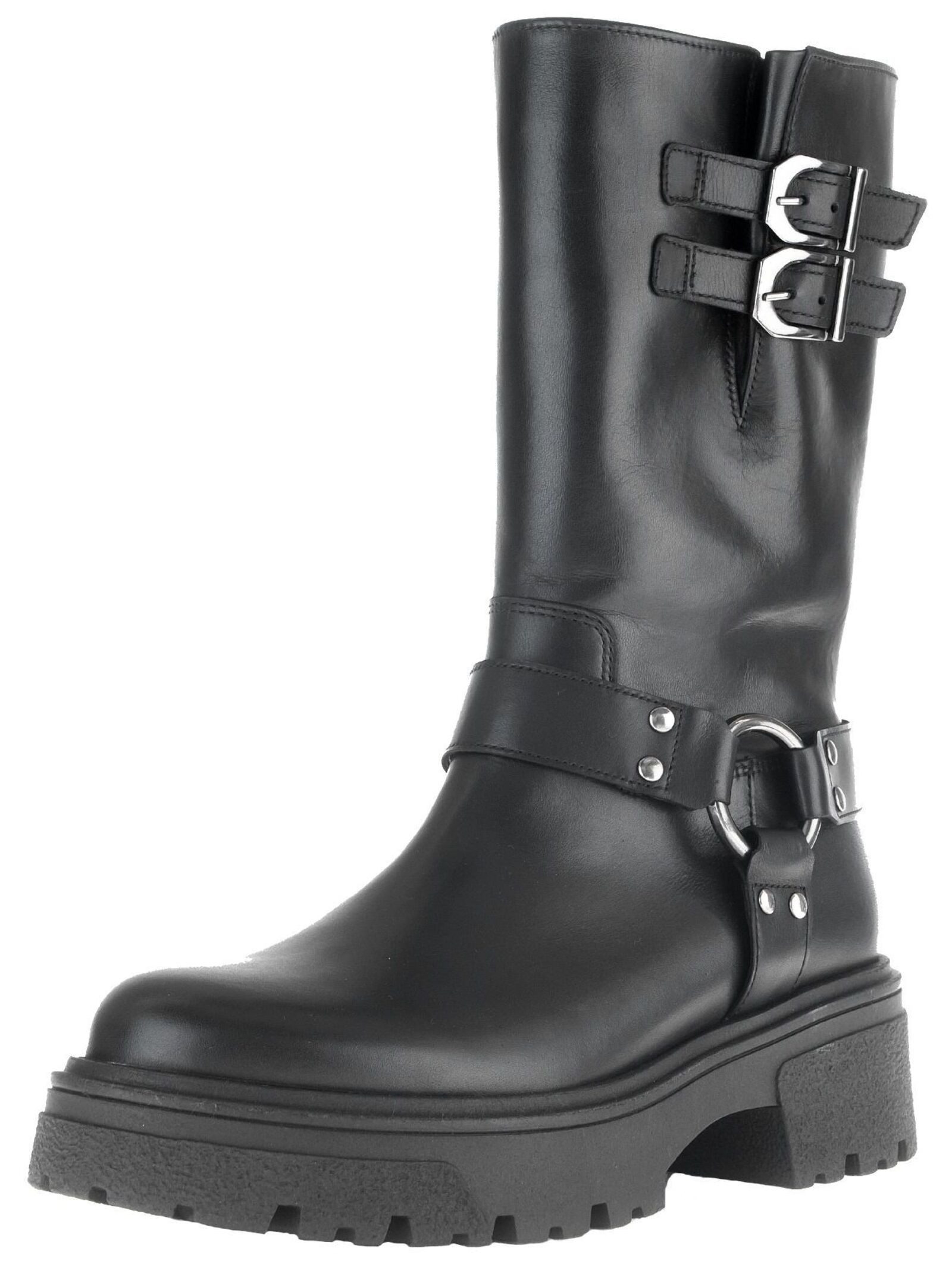 Gabor Gabor Stiefel Glattleder Bikerboots
