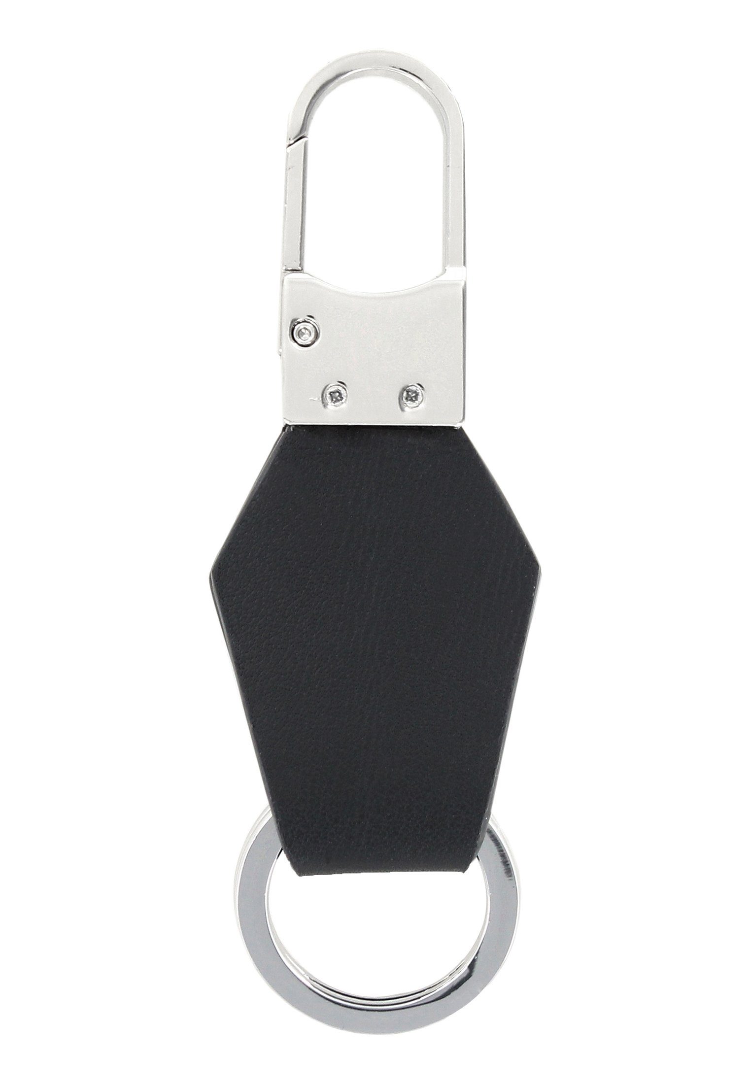 Damen Alle Damentaschen Braun Büffel Schlüsseltasche ARIZONA 2.0 Schlüsselanhänger M schwarz, mit praktischem Karabiner - Made i
