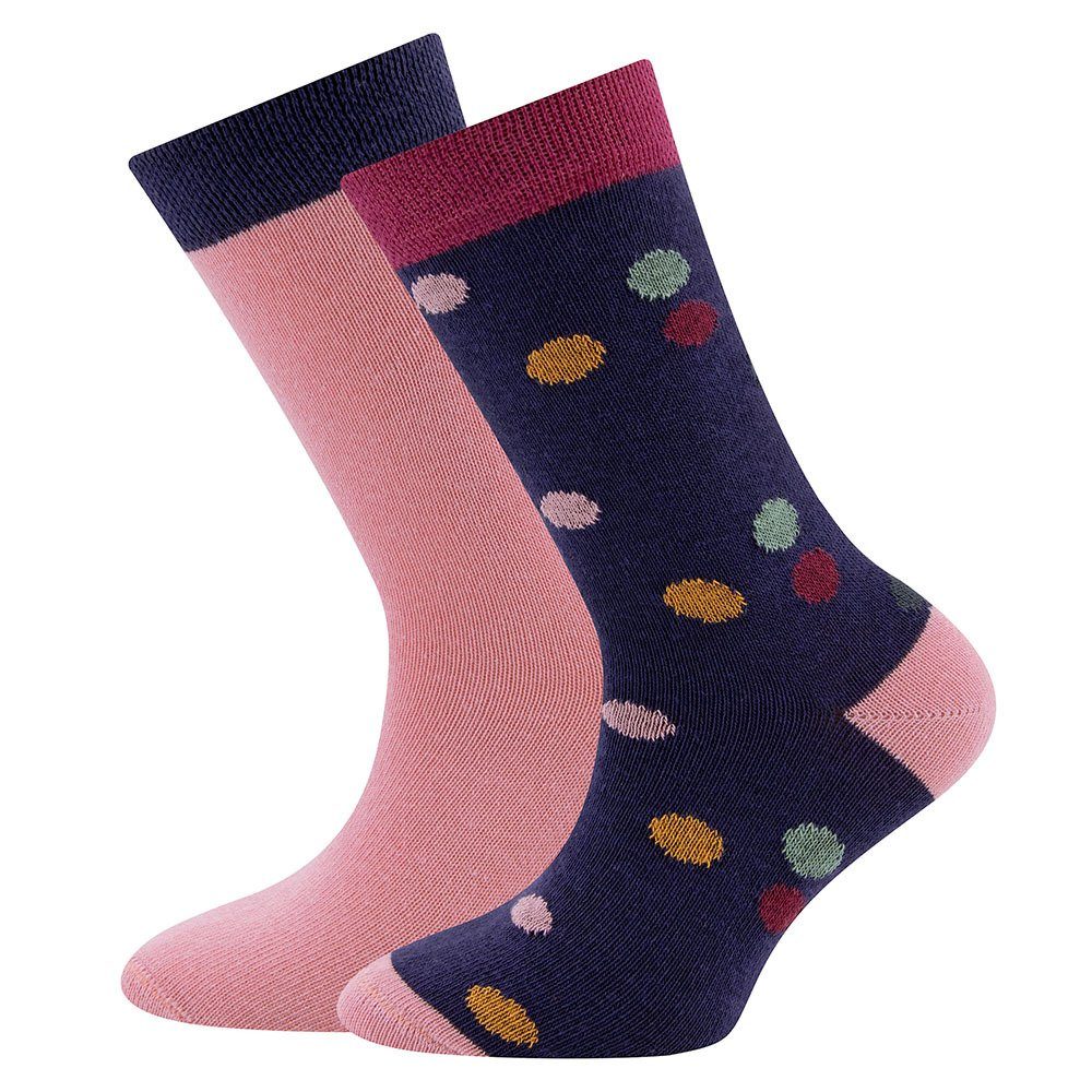 Socken Socken 2er Pack Punkte/Uni