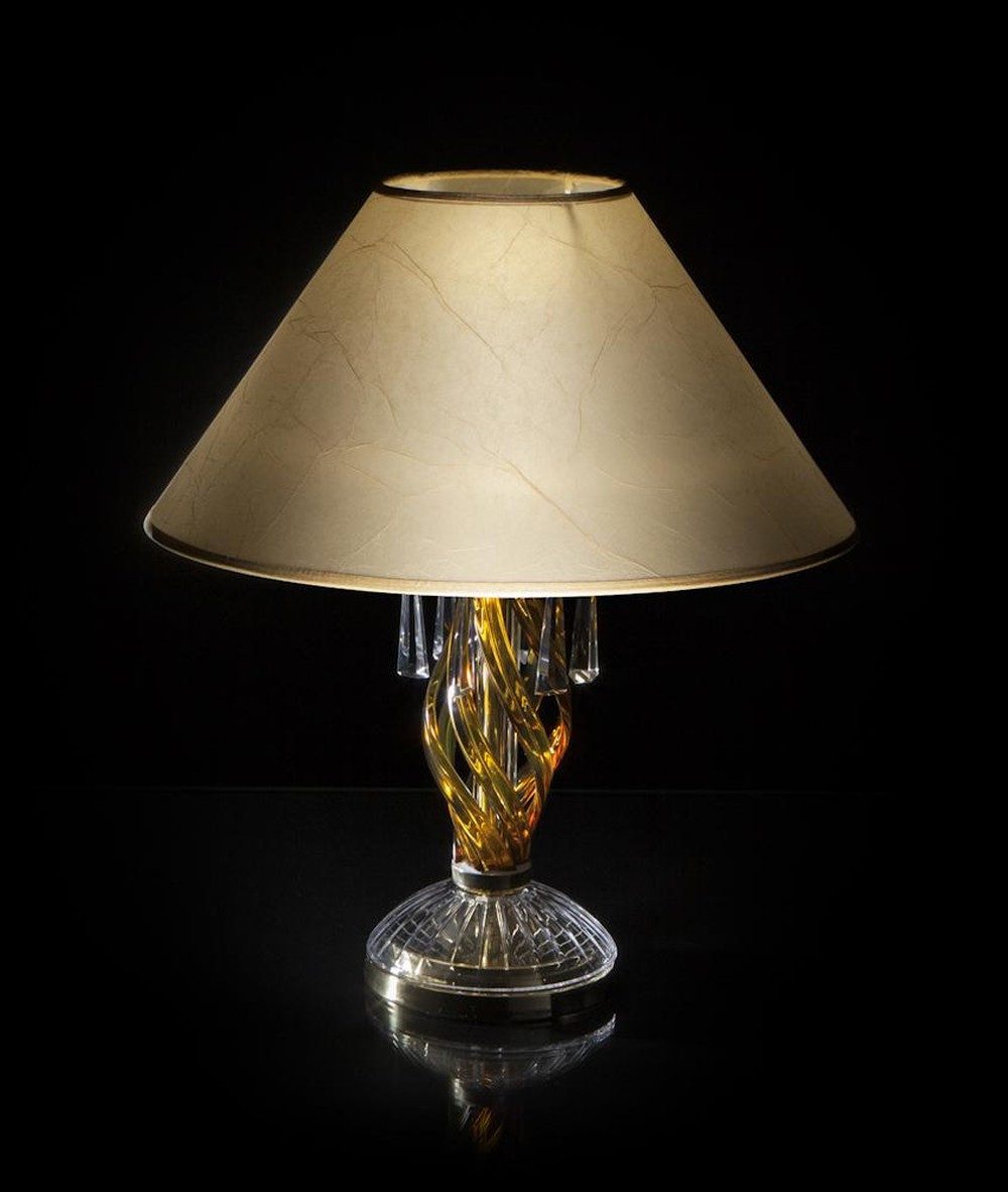 JVmoebel Schreibtischlampe Kristalllampe Elite Bohemia mit elegantem Design, Ersatzlampe, Warmweiß, Made in Europa