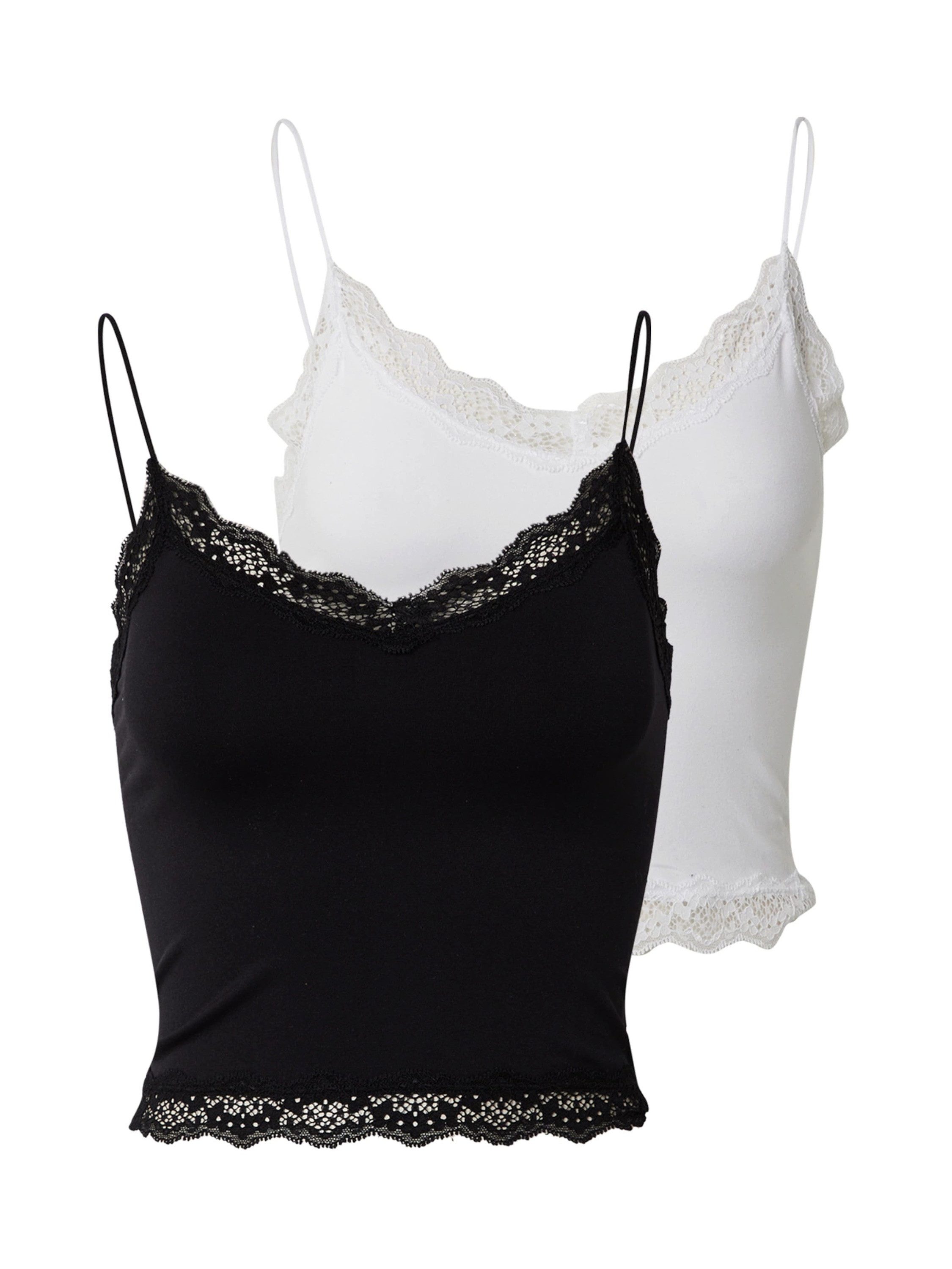 ONLY Trägertop ONLVICKY LACE SEAML 2-PACK günstig online kaufen