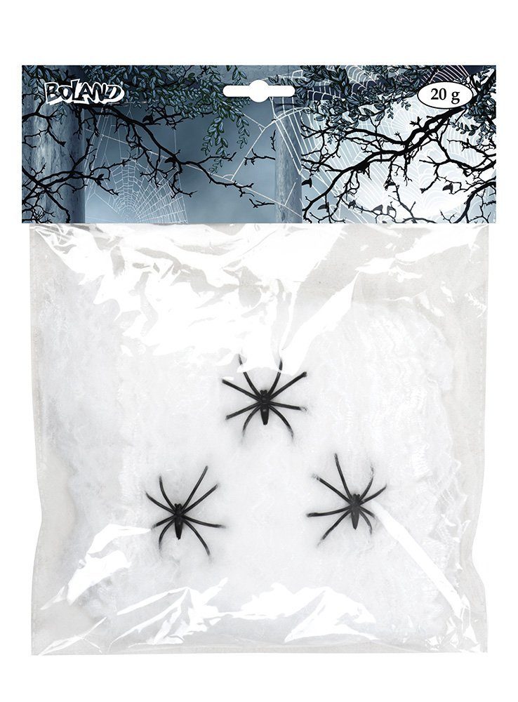 Fun World Kostüm Spinnweben, Deko-Spinnennetz für Deine Halloween Party
