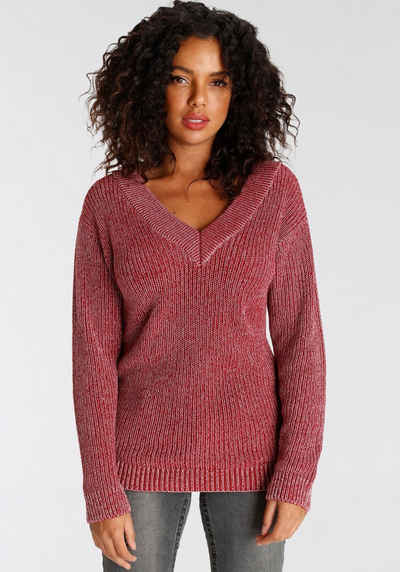 Arizona Strickpullover in Washed-Optik Washed-Optik