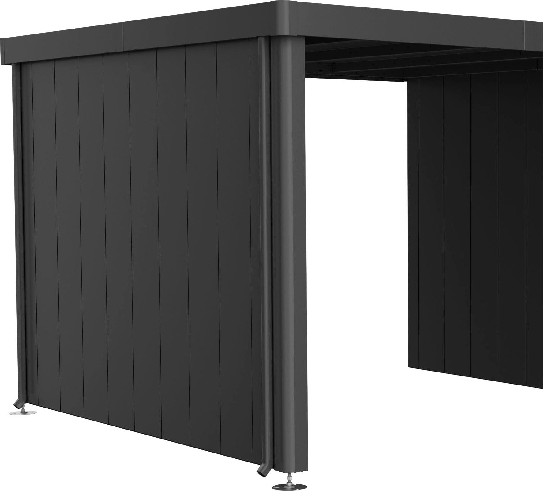 Biohort Gerätehaus-Seitenwand, BxH:259x200 cm, für Seitendach von Neo 3A-3D