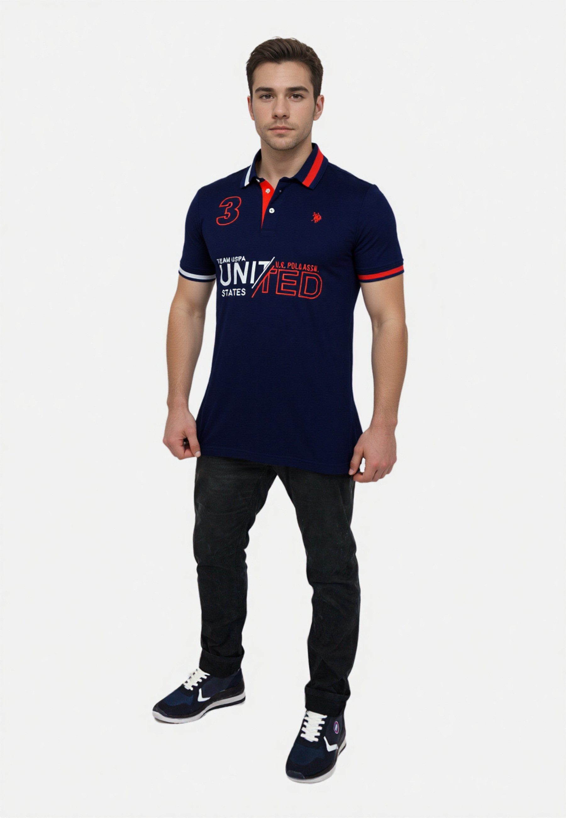 U.S. Polo Assn. Poloshirt Poloshirt United Shortsleeve (1-tlg., 1) günstig online kaufen