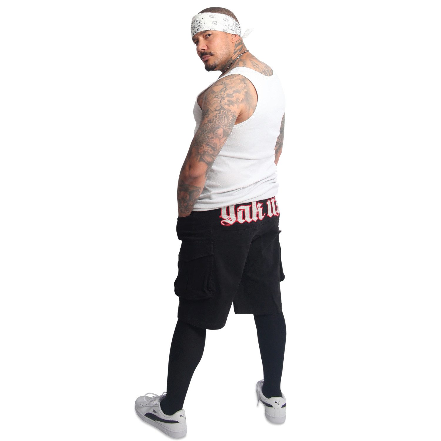 YAKUZA Cargoshorts Black Tar günstig online kaufen