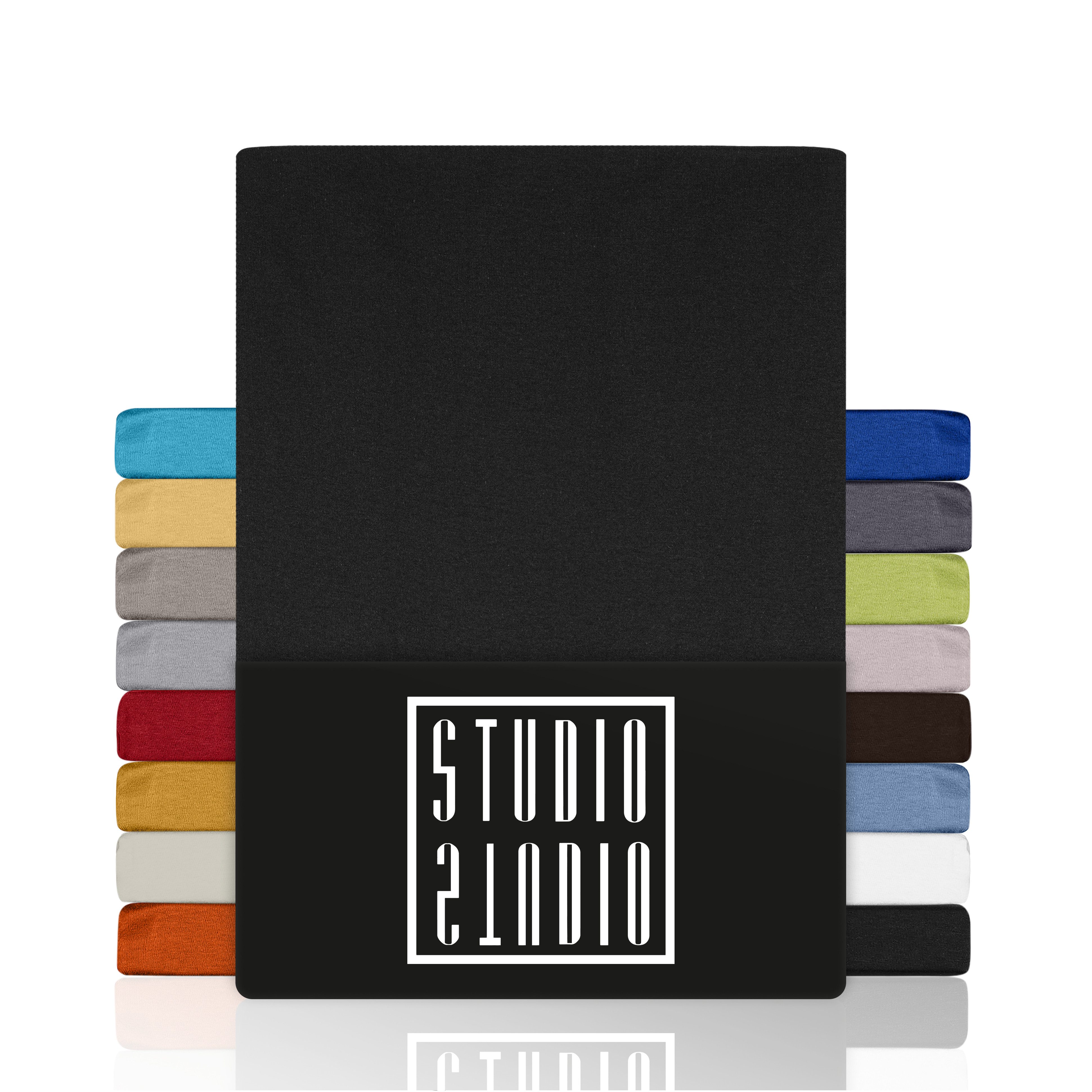 STUDIO Spannbettlaken Basic, viele Größen, 100% gekämmte Baumwolle, OEKO-TE günstig online kaufen