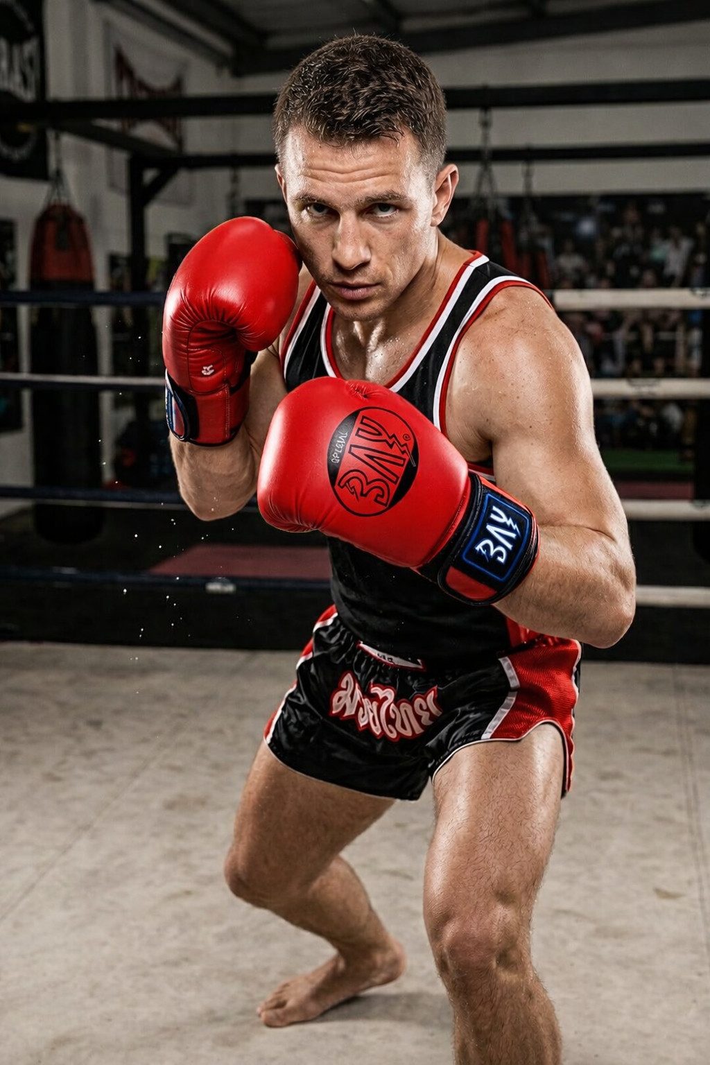 BAY-Sports Boxhandschuhe Future Box-Handschuhe grün Boxen Kickboxen Sparring Muay Thai MMA (Paar), 8 und 10 Unzen, Kunstleder, Maximaler Sitz, Training und Sparring