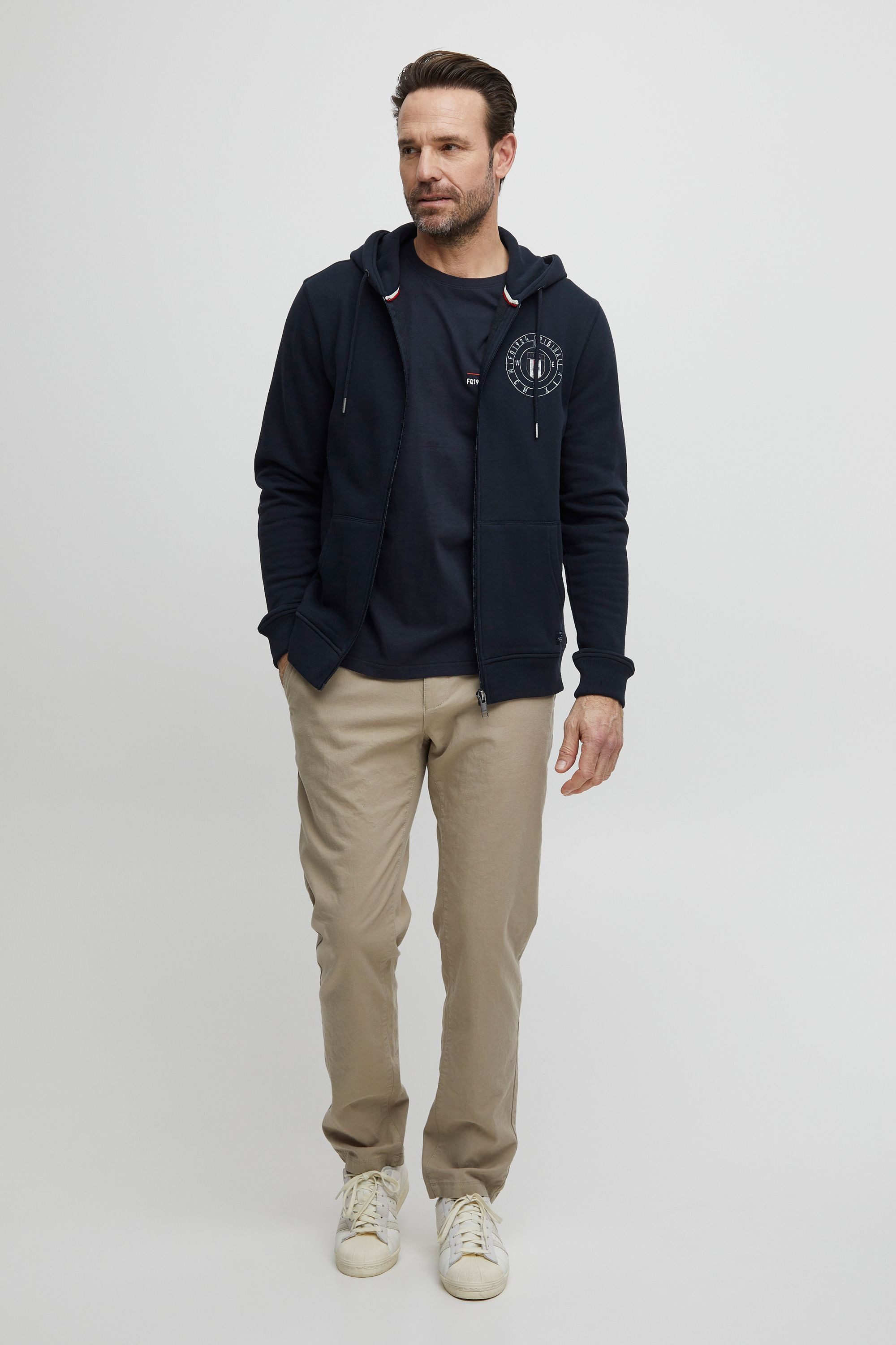 FQ1924 Kapuzensweatjacke FQBirger Modischer Pullover günstig online kaufen