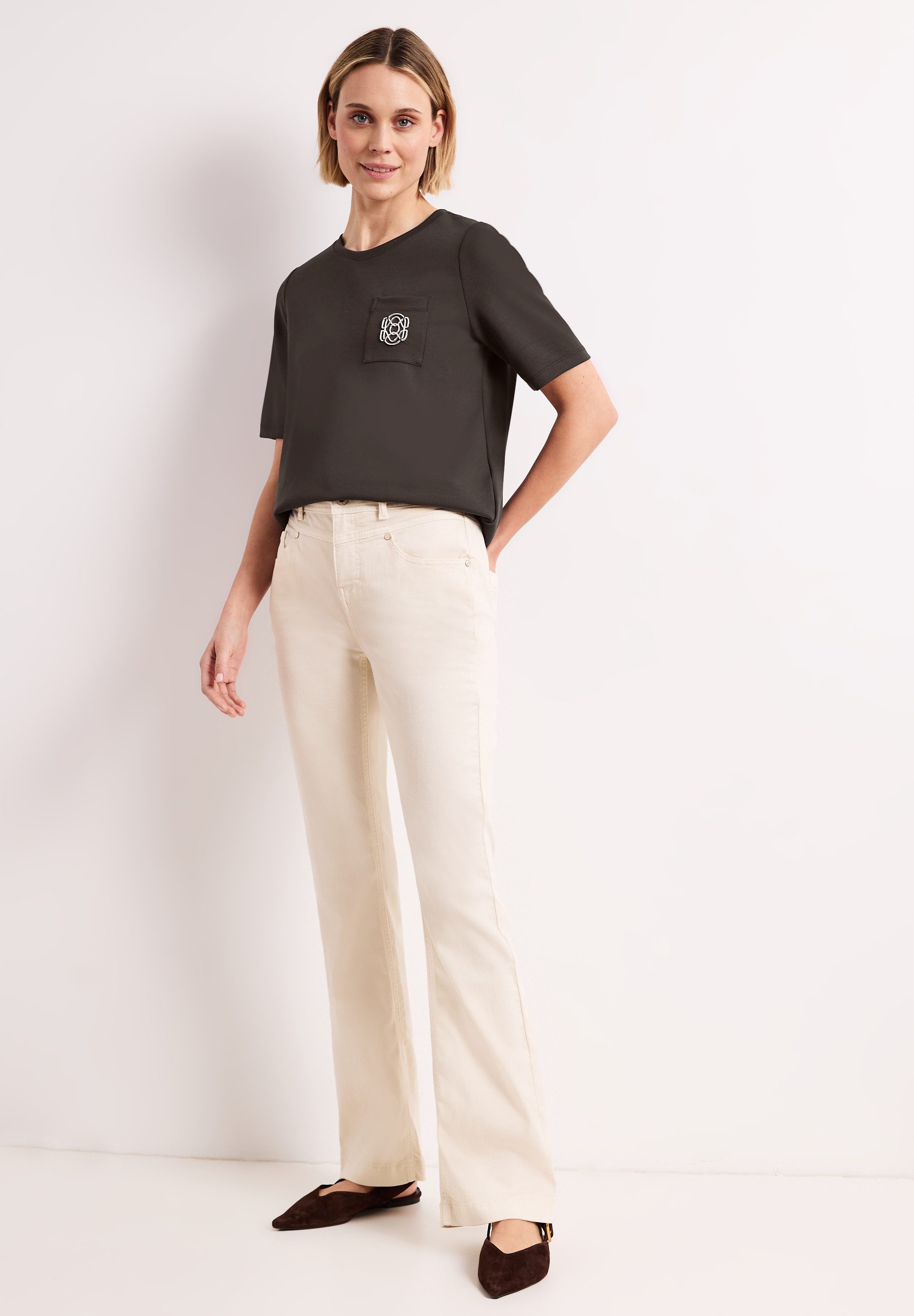 STREET ONE T-Shirt Rundhalsausschnitt – Bild 3 von 5