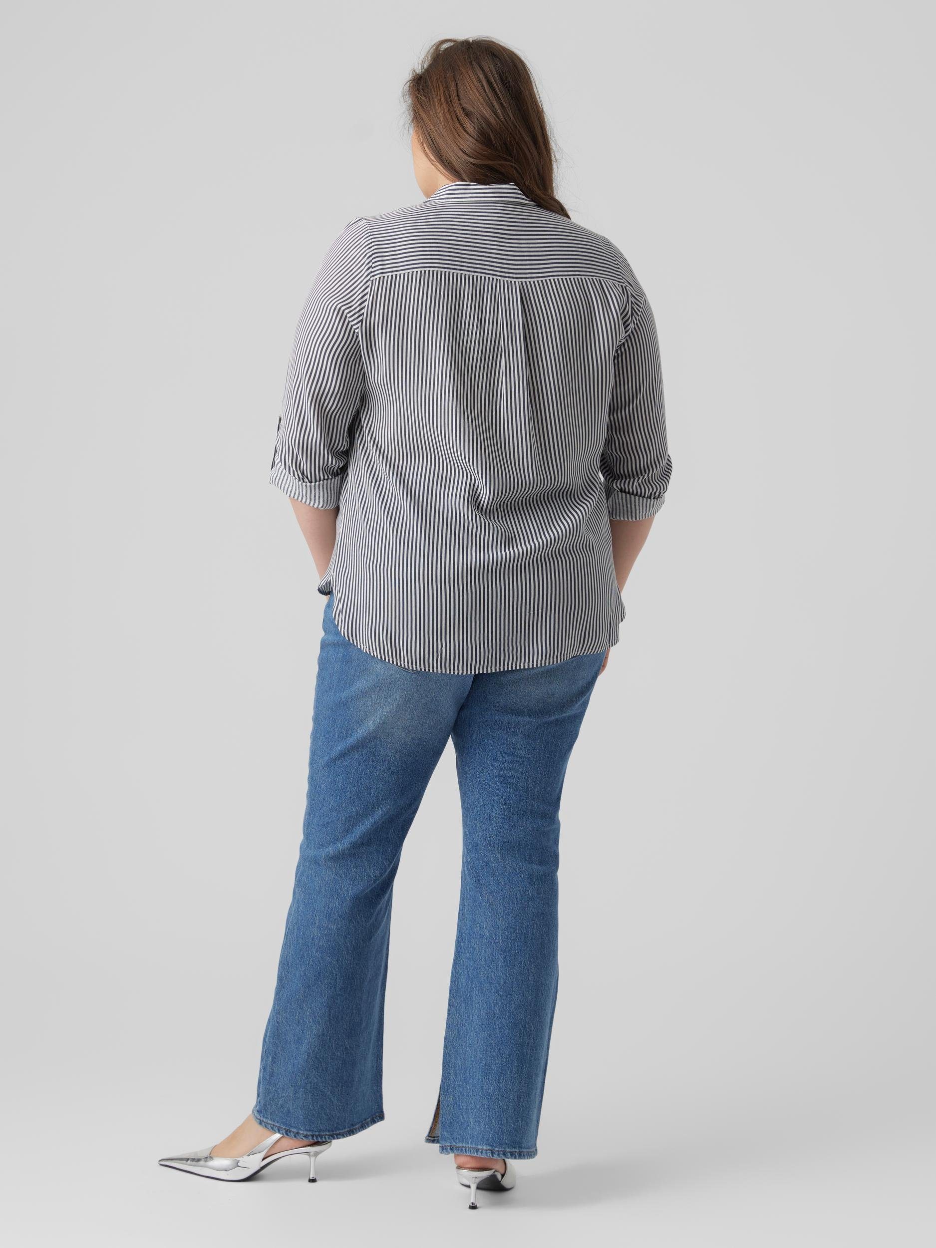 Vero Moda Curve Hemdbluse VMBUMPY L/S SHIRT NEW CURVE GA NOOS – Bild 5 von 5