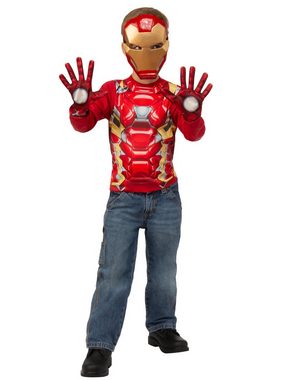Rubie´s Kostüm Avengers - Kostümbox für Kinder, Große Verkleidungskiste zum kleinen Preis: mit Black Panther, Hulk, I
