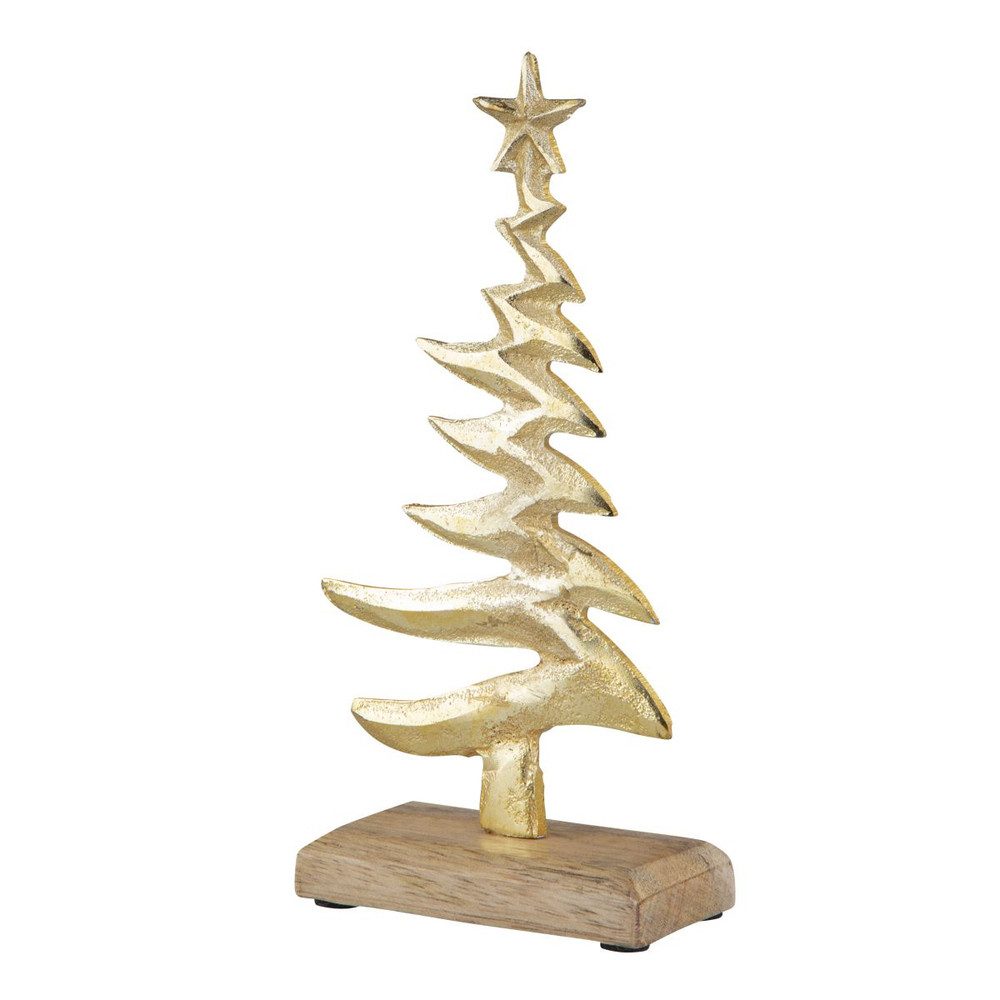 MICA Weihnachtsfigur Tannenbaum - gold/braun - günstig online kaufen