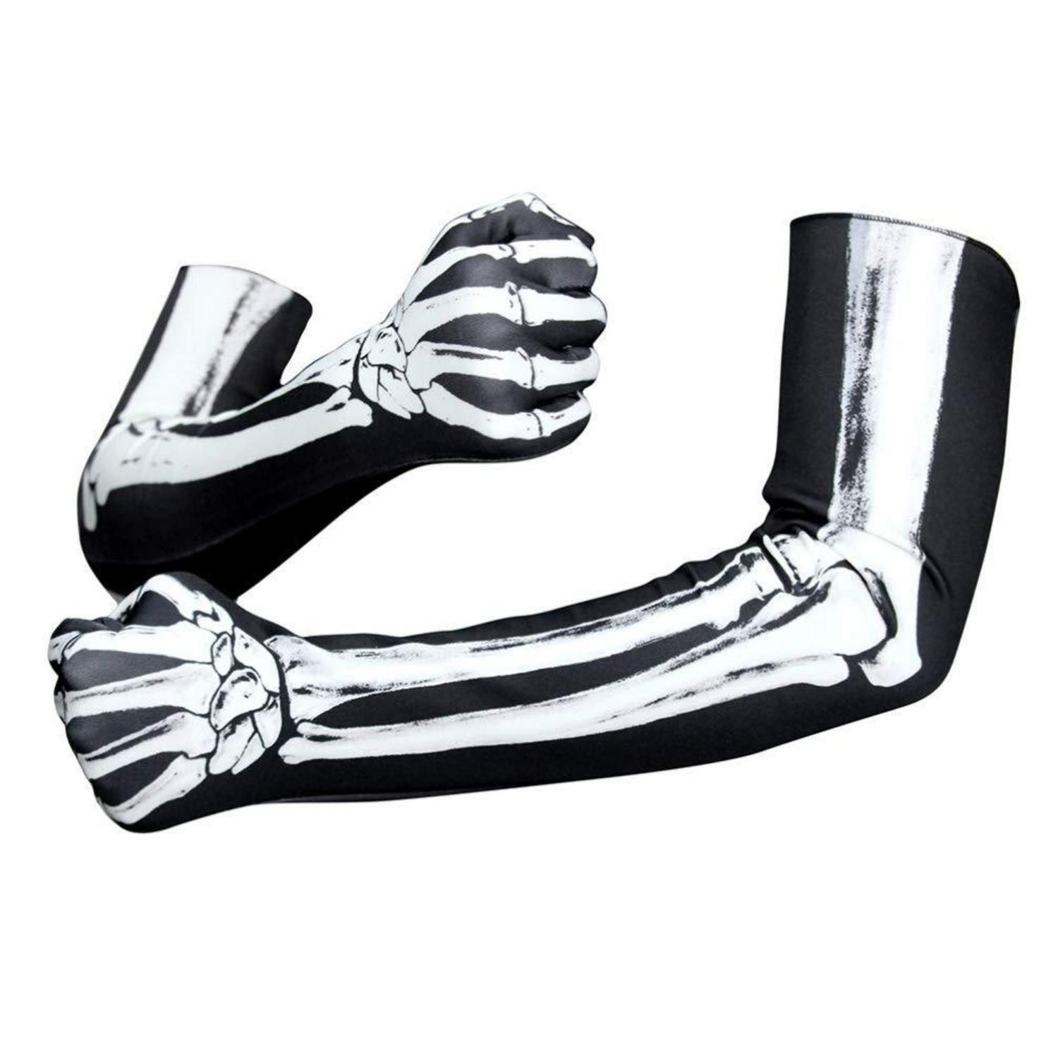 LuxusKollektion Reithandschuhe Handschuhe Skeletthand Cosplay Goth (1-St)