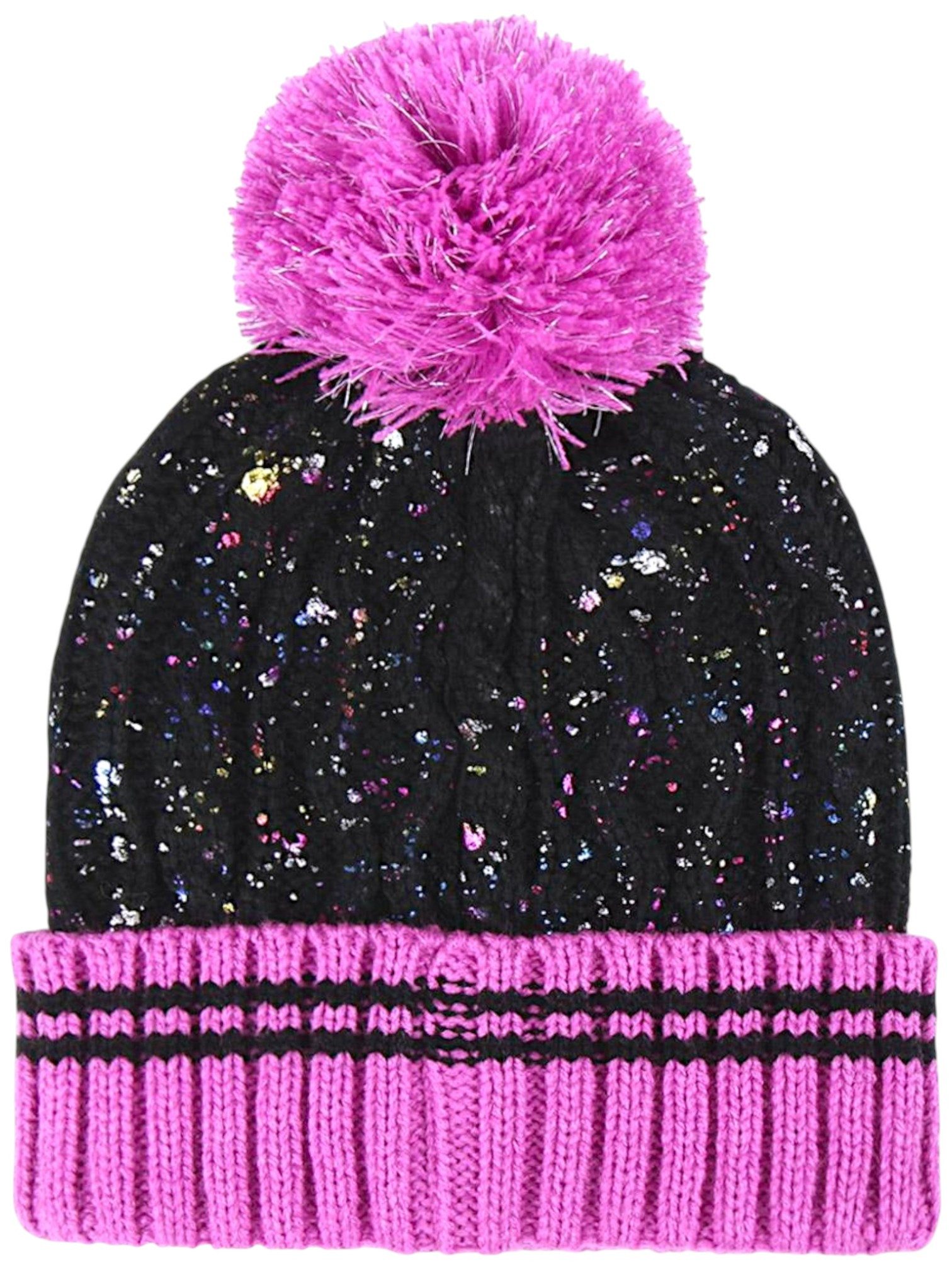 Cerdá Bommelmütze STAR Wars Strickmütze mit Glitzergarn & großem Bommel