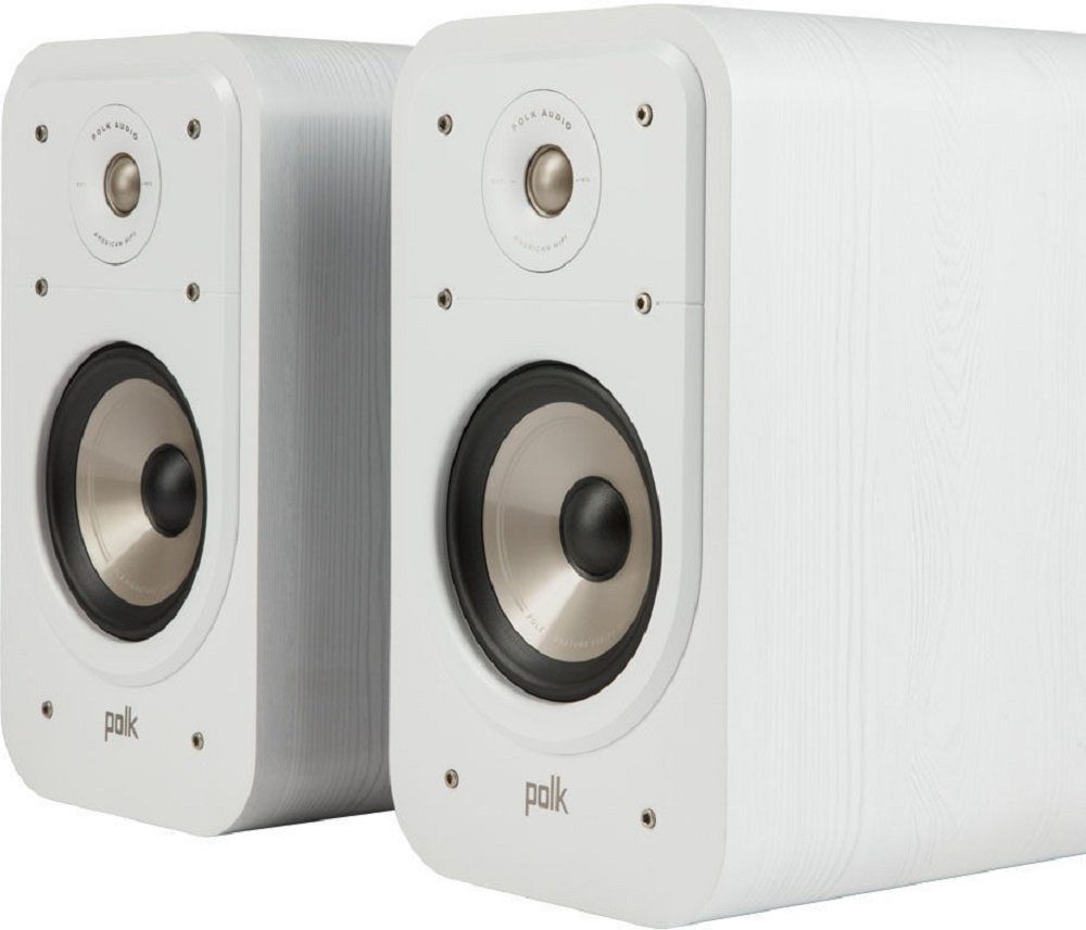 Signature S20e Weiss Audio Polk Regal-Lautsprecher