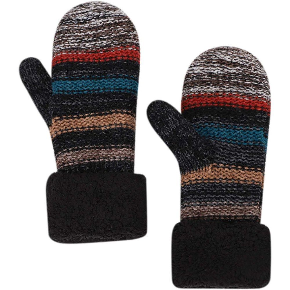 CTGtree Strickhandschuhe Handschuhe Damen Fausthandschuhe Winter Strickhandschuhe