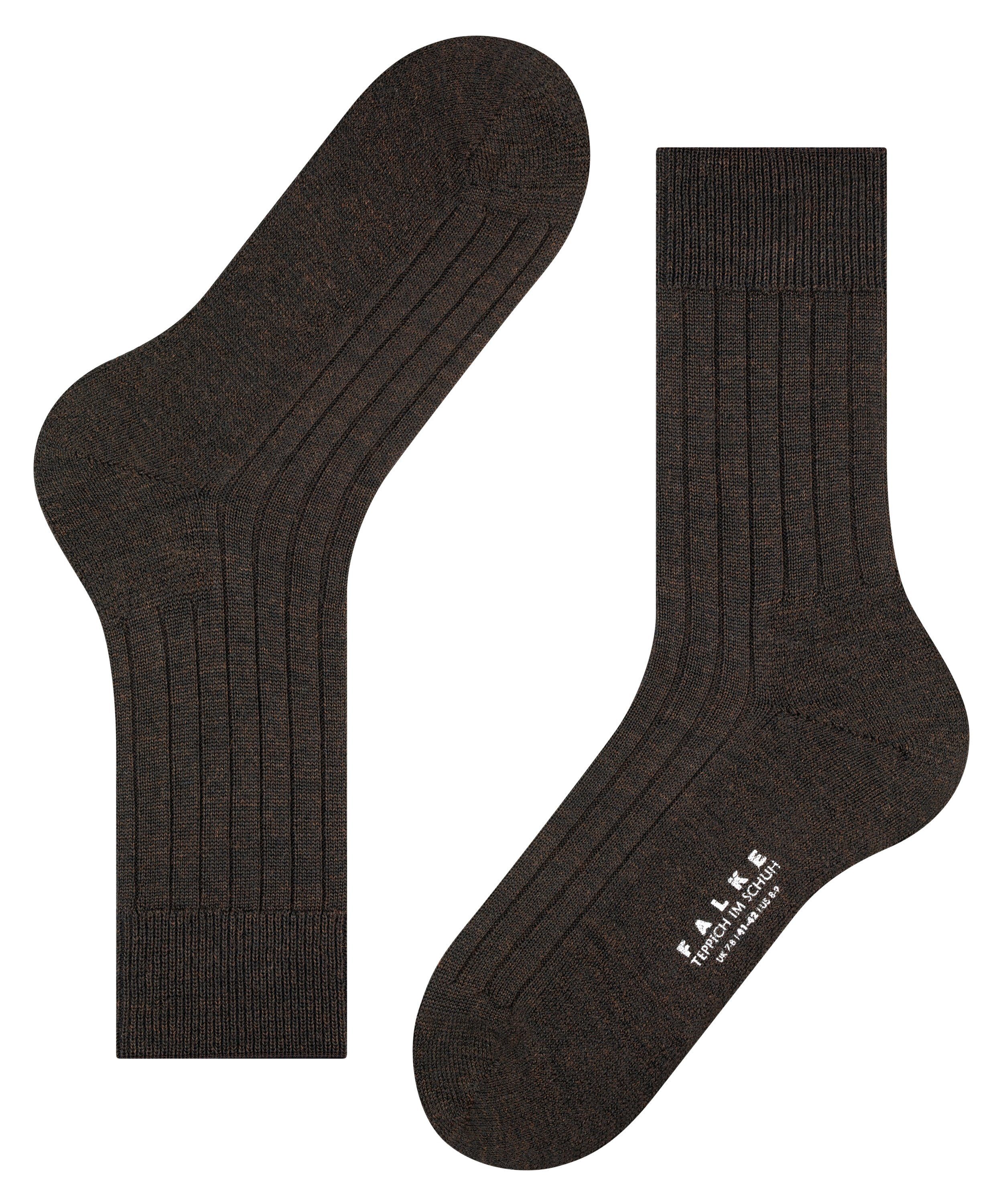 FALKE Socken Teppich im Schuh Socken mit Plüschsohle (1-Paar) mit Plüschsohle