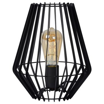 click-licht Tischleuchte Tischleuchte Reda in Schwarz E27 235mm, keine Angabe, Leuchtmittel enthalten: Nein, warmweiss, Tischleuchte, Nachttischlampe, Tischlampe