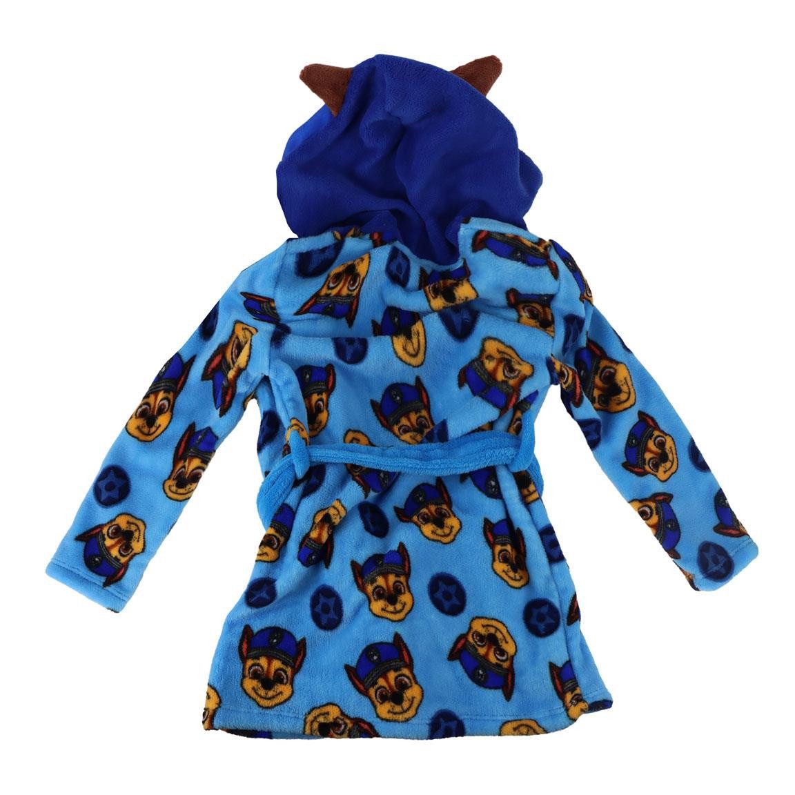 PAW PATROL Bademantel PAW PATROL Jungen Bademantel Morgenmantel, Polyester, Kordel