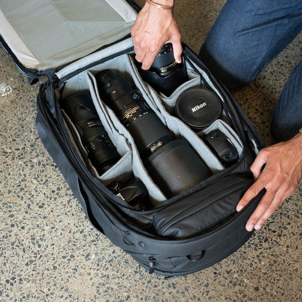 Camera Cube large Travel Backpack Design Rucksack für Peak