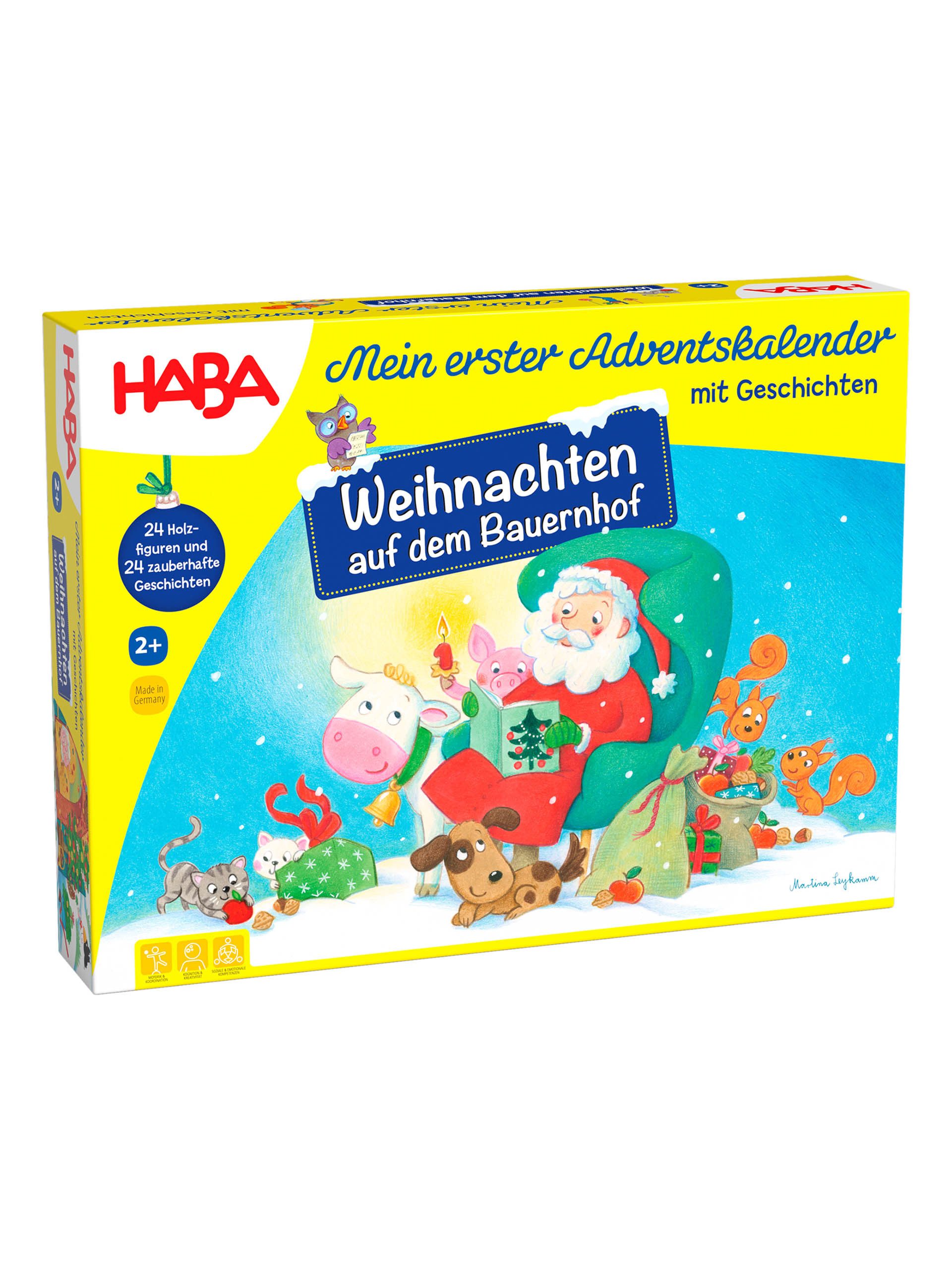 Haba Spielzeug-Adventskalender Weihnachten auf dem Bauernhof, Adventskalend günstig online kaufen