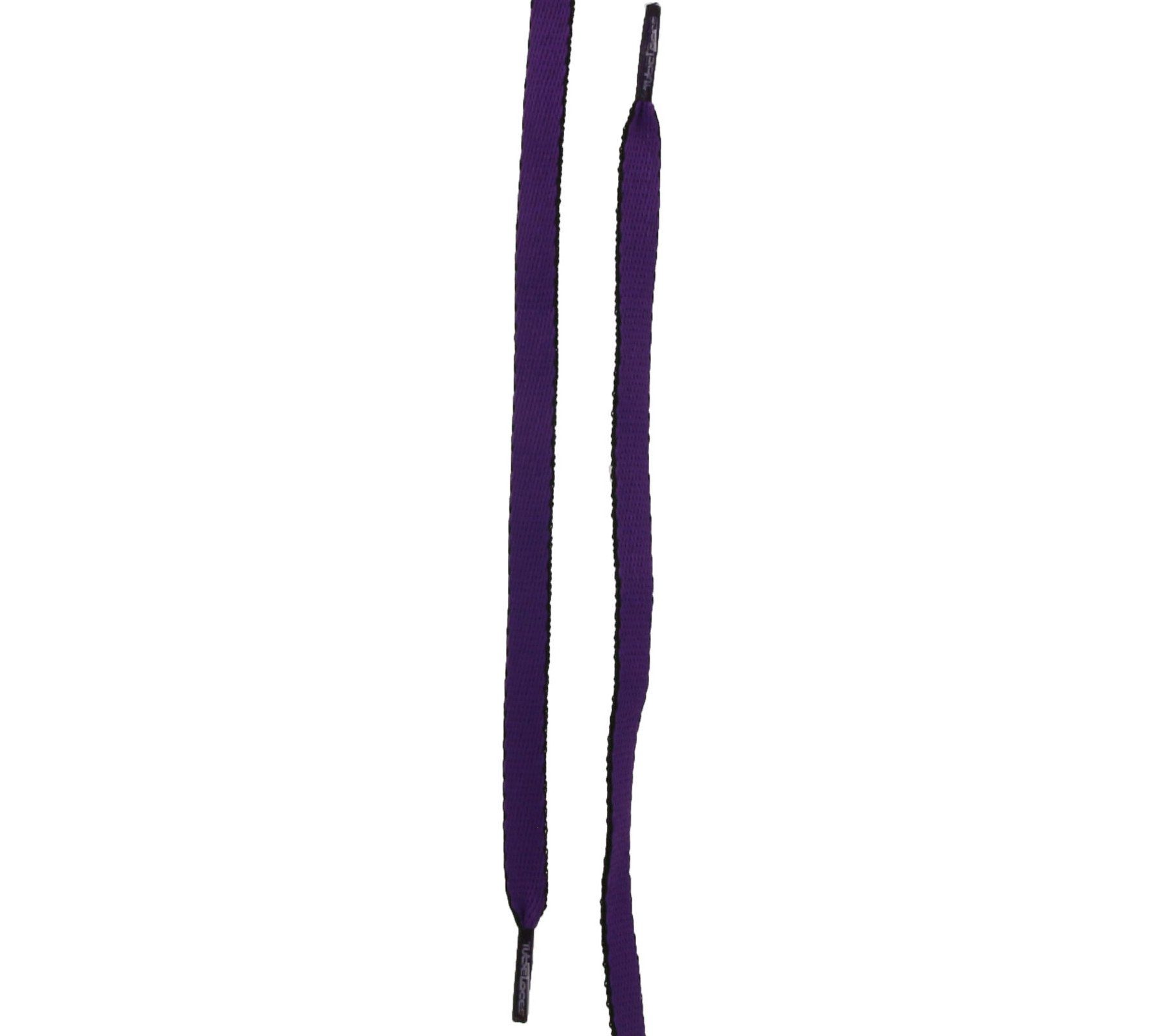 Tubelaces Schnürsenkel TubeLaces Schwarz/Violett Schnürbänder Schnürsenkel Schuhe trendige Schuhbänder