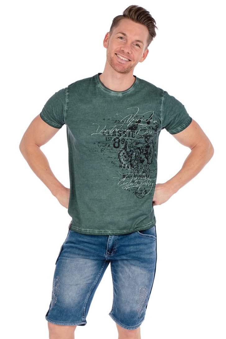 Hangowear Trachtenjeans Jeans Bermuda Herren - HECTOR - denim