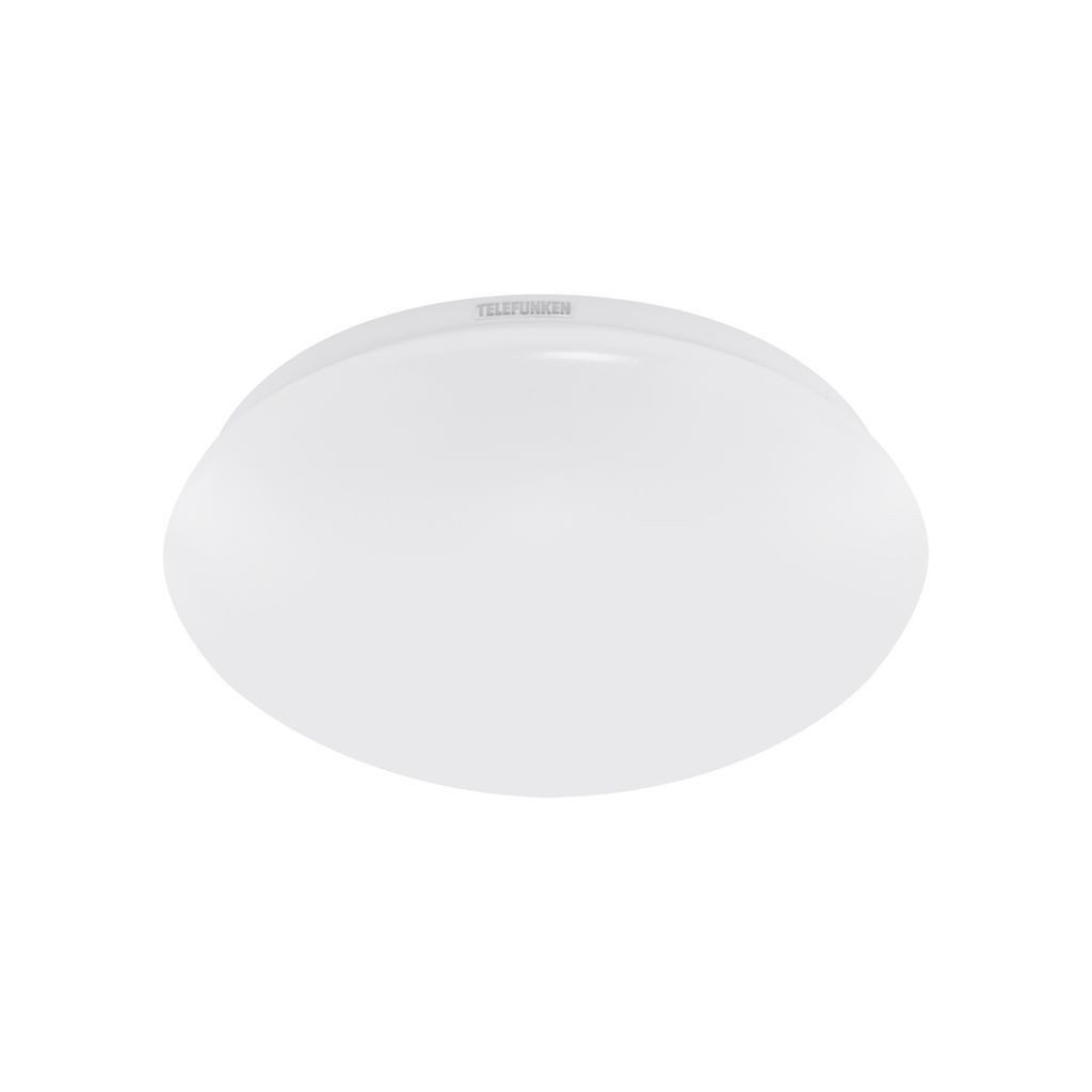 Telefunken LED Deckenleuchte 602006TF, Leuchtdauer einstellbar, LED fest integriert, 2700K - Extra-Warmweiß, Deckenleuchte Sensor 15W 1500lm 4000K Ø 28cm
