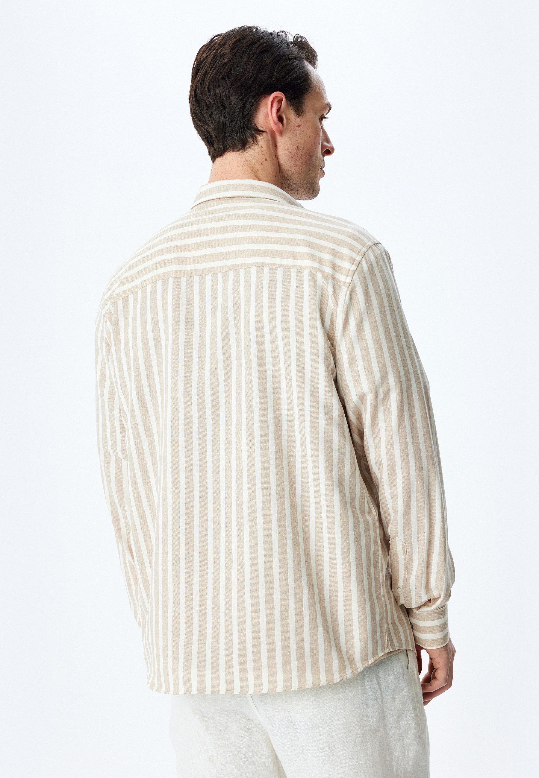 Koton Langarmshirt Hemdkragen Mit Knöpfen Langärmelig Langarmshirt