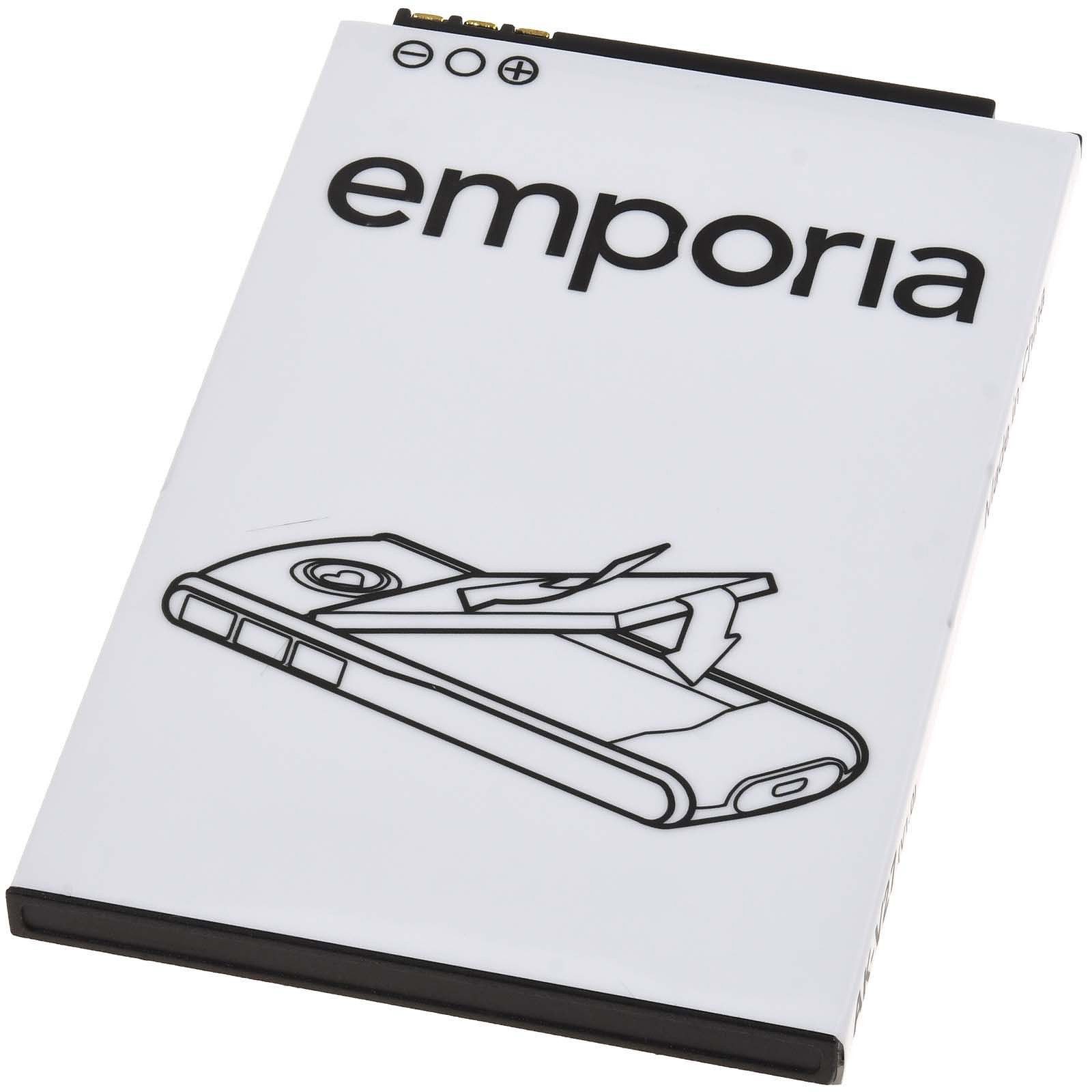 Emporia Akku für Seniorenhandy Emporia Simplicity / V27 / Typ AK-V27 Handy-Akku 1200 mAh (3.7 V)