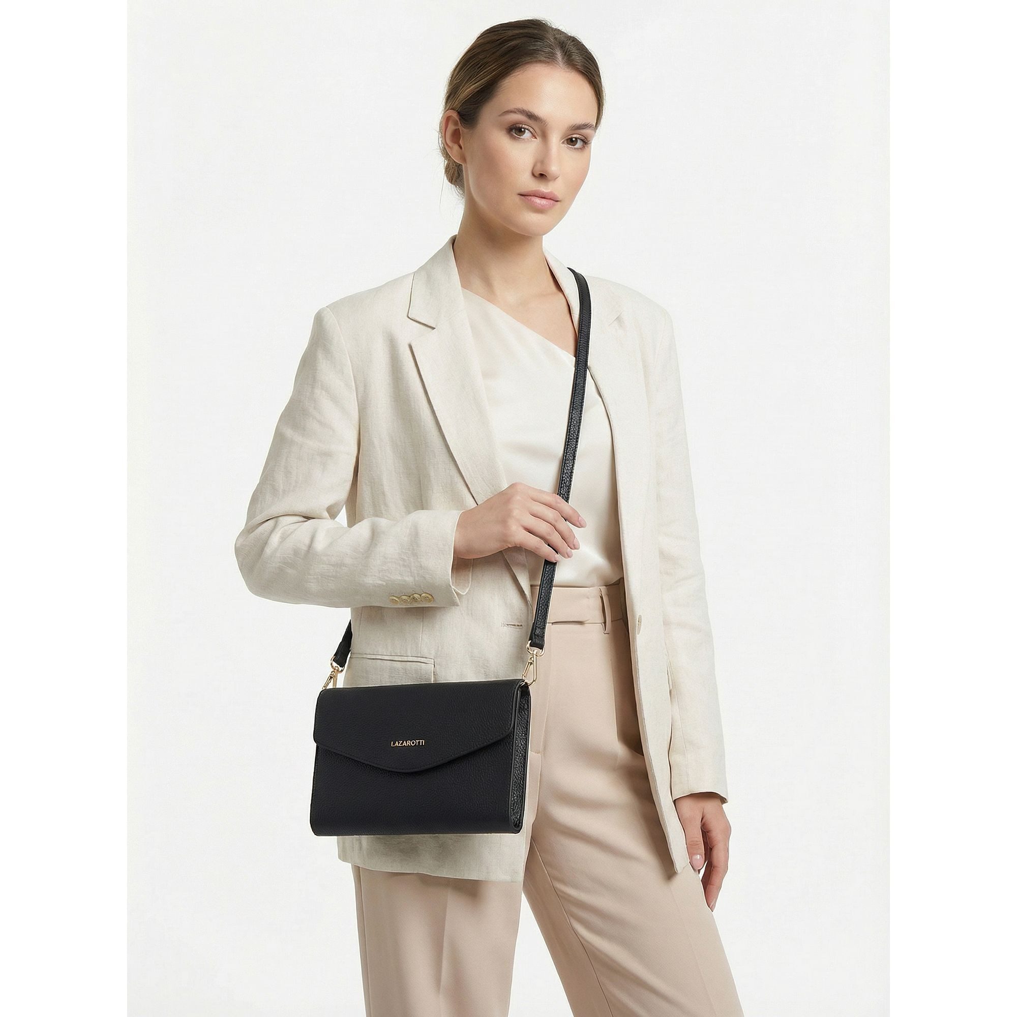 Lazarotti Clutch Bologna Leather, Leder