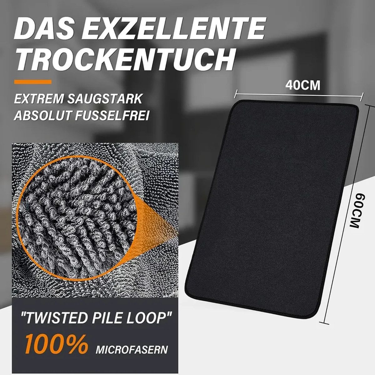 Novzep Handtücher 3st XXL Trockentuch, Fast Dry Trockentuch 40x60cm,Duschka günstig online kaufen
