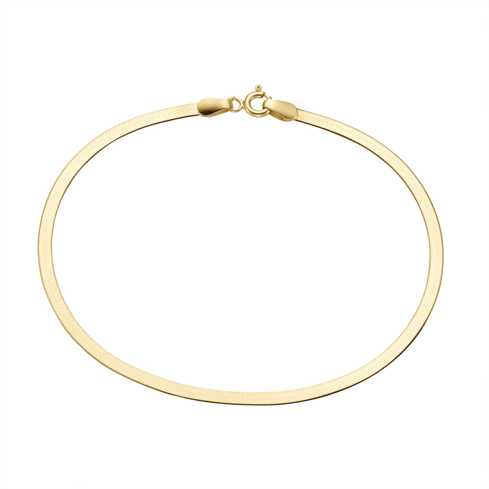Luigi Merano Armband Heringbonekette, Gold 375 günstig online kaufen