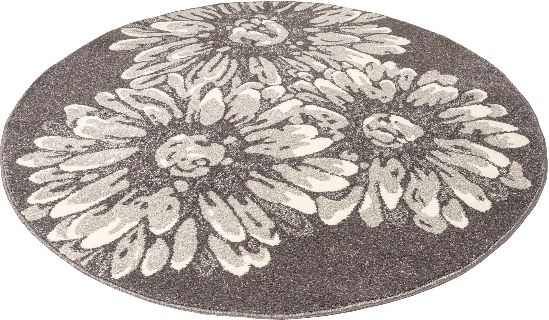 Teppich »Vaiana«, my home, rund, Höhe 14 mm, Blumen Design, Wohnzimmer  online kaufen | OTTO