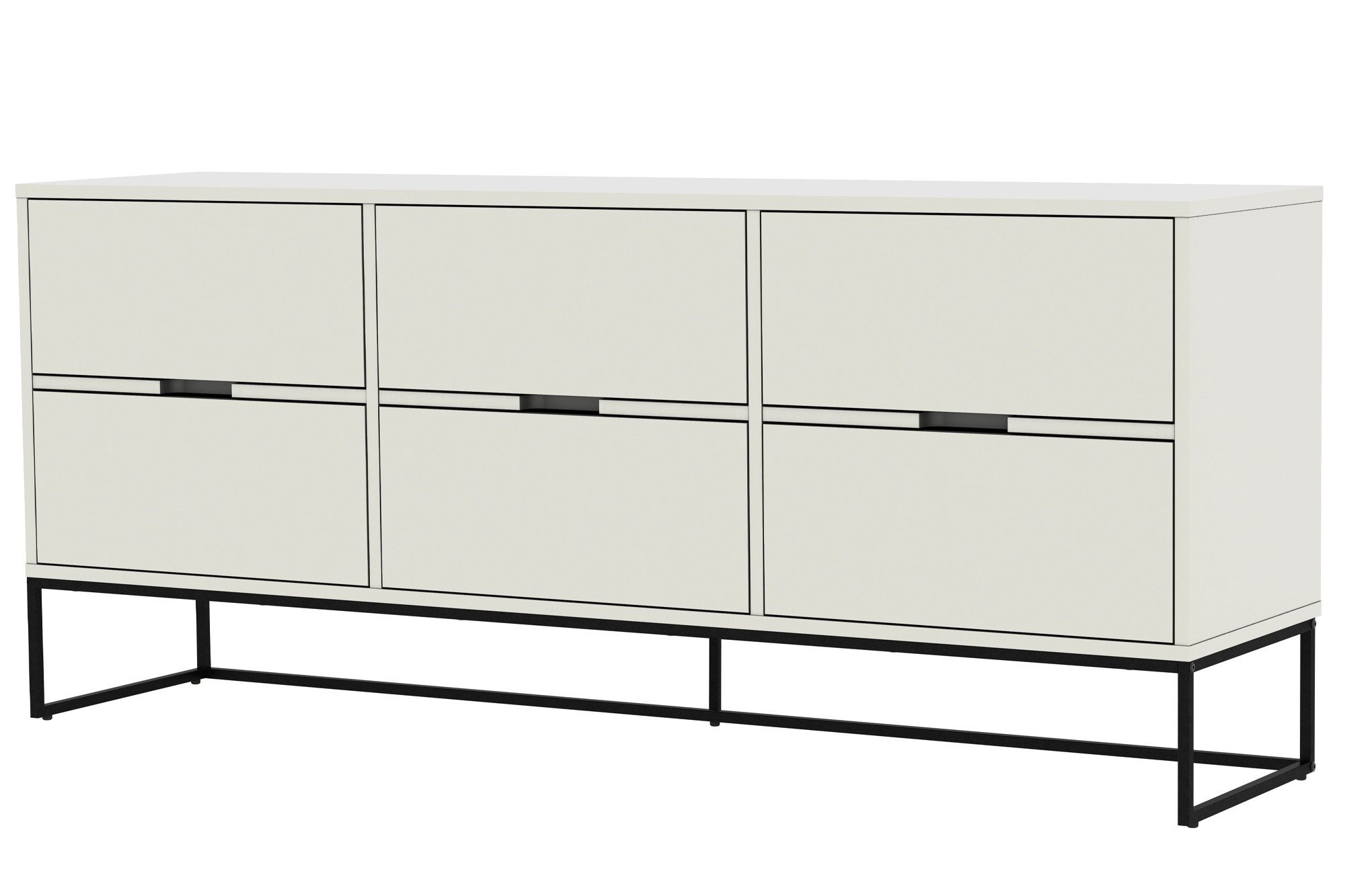 Tenzo Sideboard Tenzo Sideboard Lipp 6 Schubladen, Breite 176cm