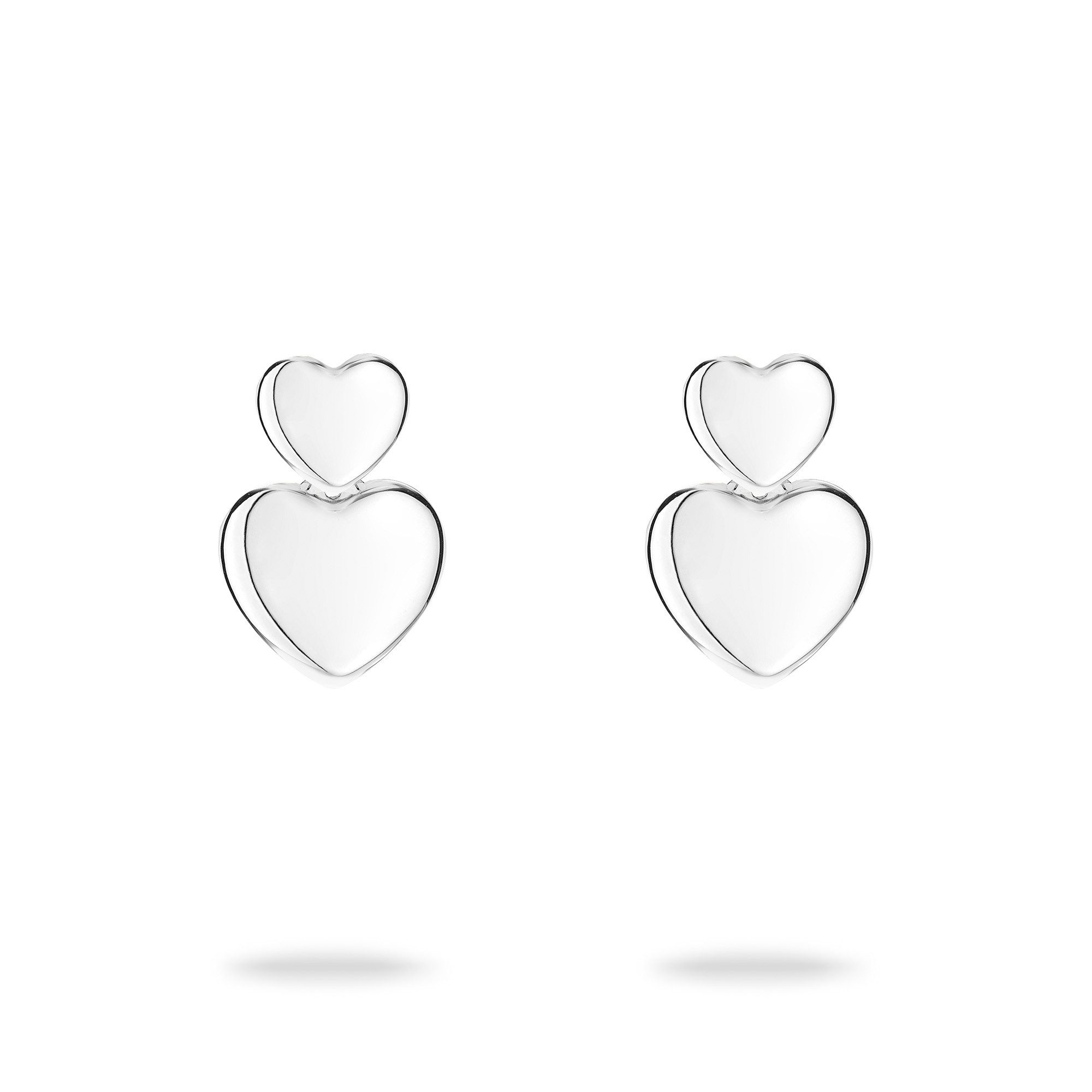 Tamaris Paar Ohrstecker Schmuck Geschenk Edelstahl Ohrringe Bold Hearts Herz