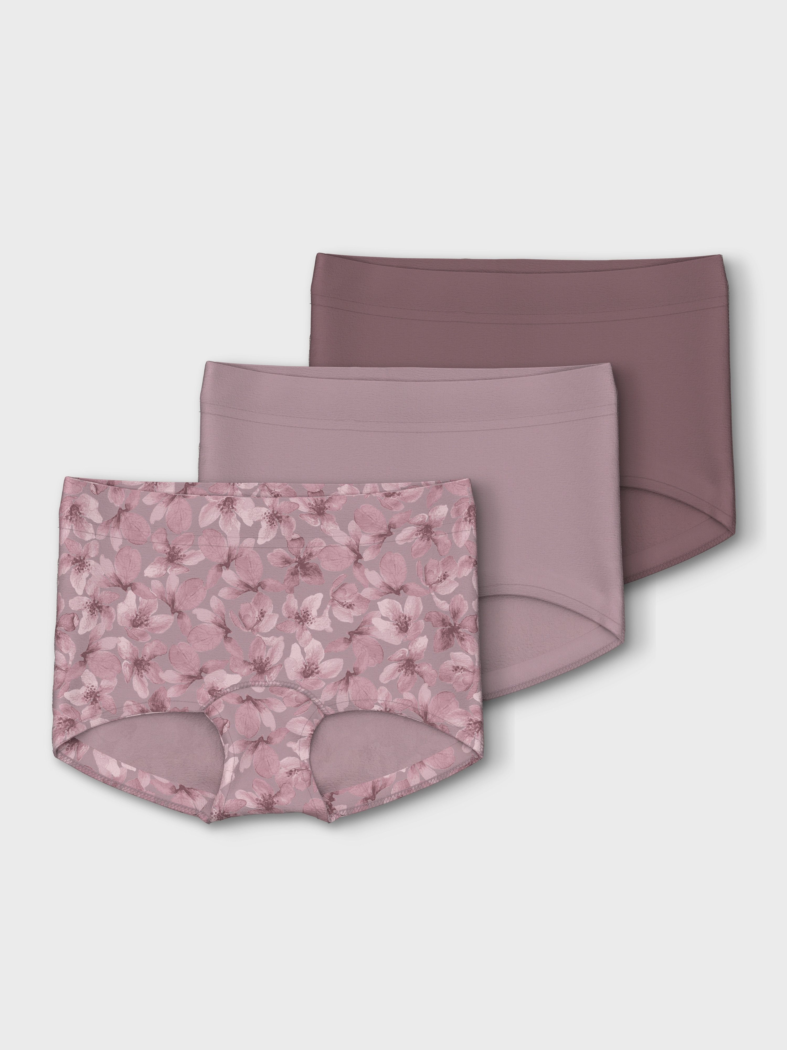 Boxershorts NMFTIGHTS 3P MAUVE FLOWER NOOS