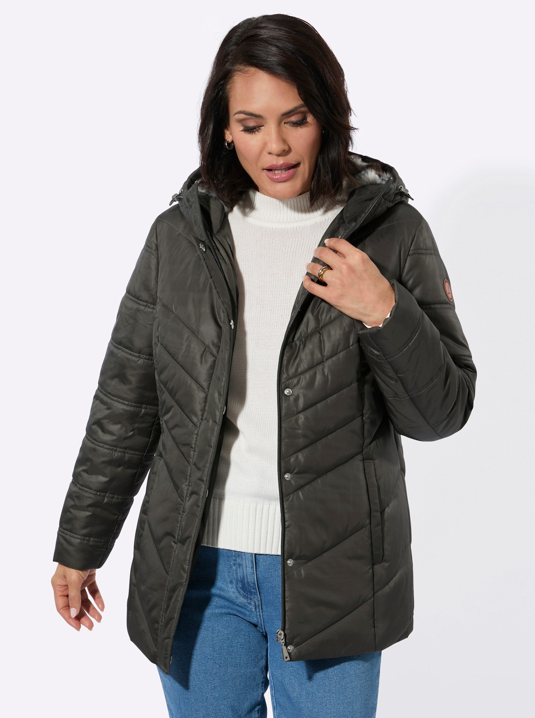 Allwetterjacke Steppjacke Langarm