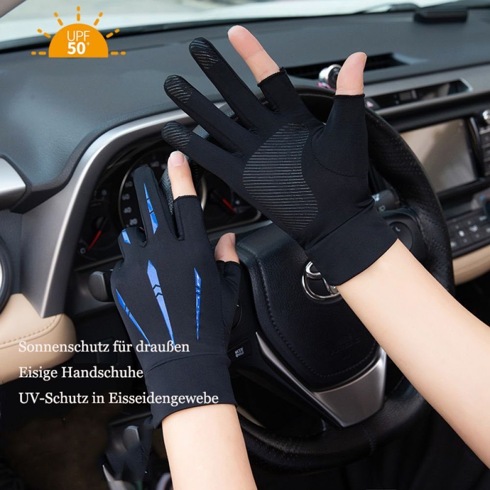 Anti Sonnenschutz GelldG Fingerlose Handschuhe Handschuhe Schutz, Handschuhe, UV